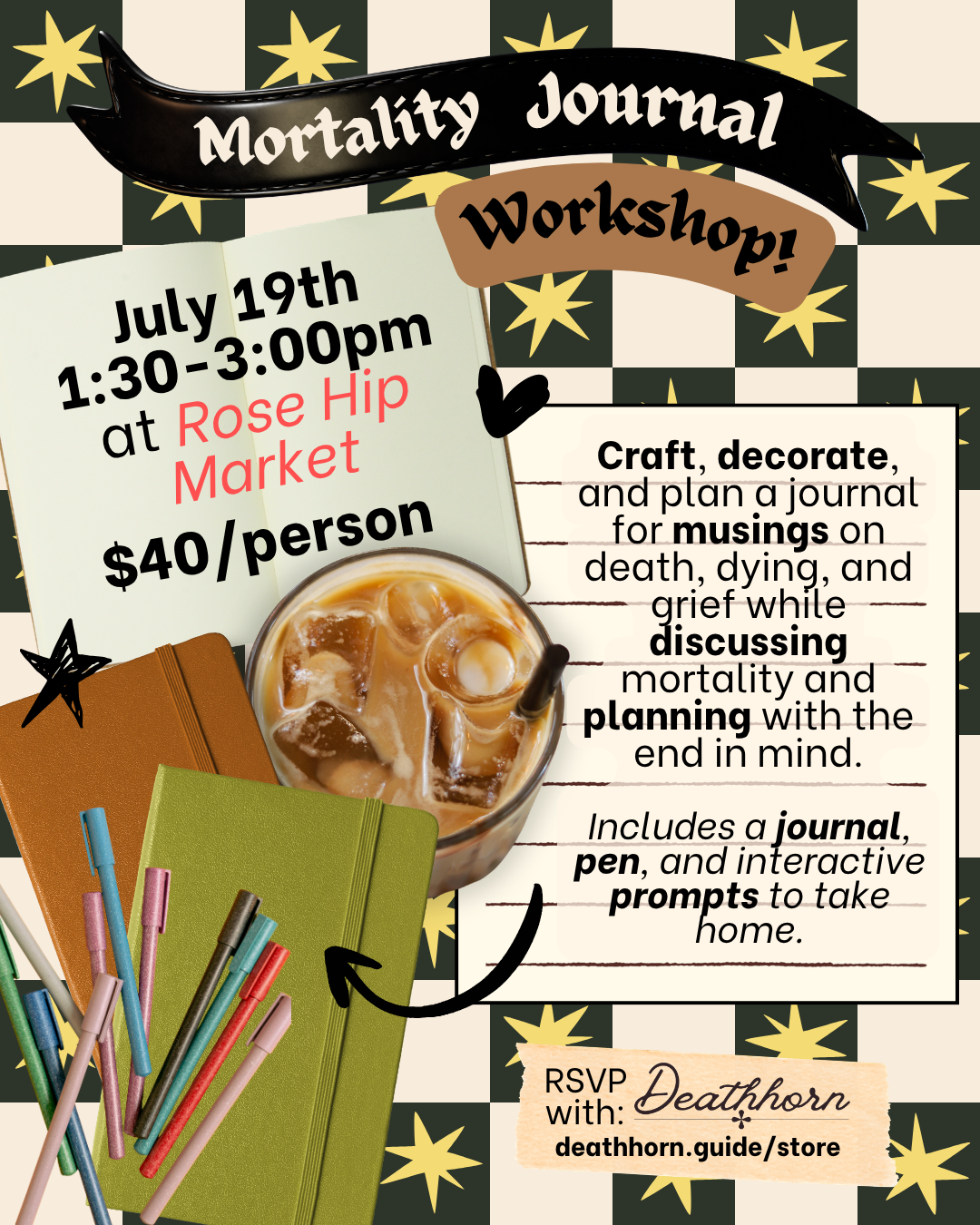 July 19th Mortality Journal Workshop