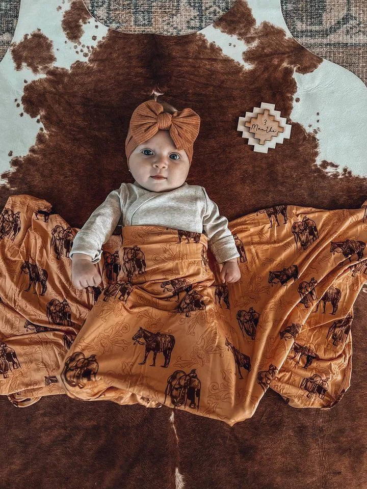 SOLD
Swaddle pattern for Little Western Brand