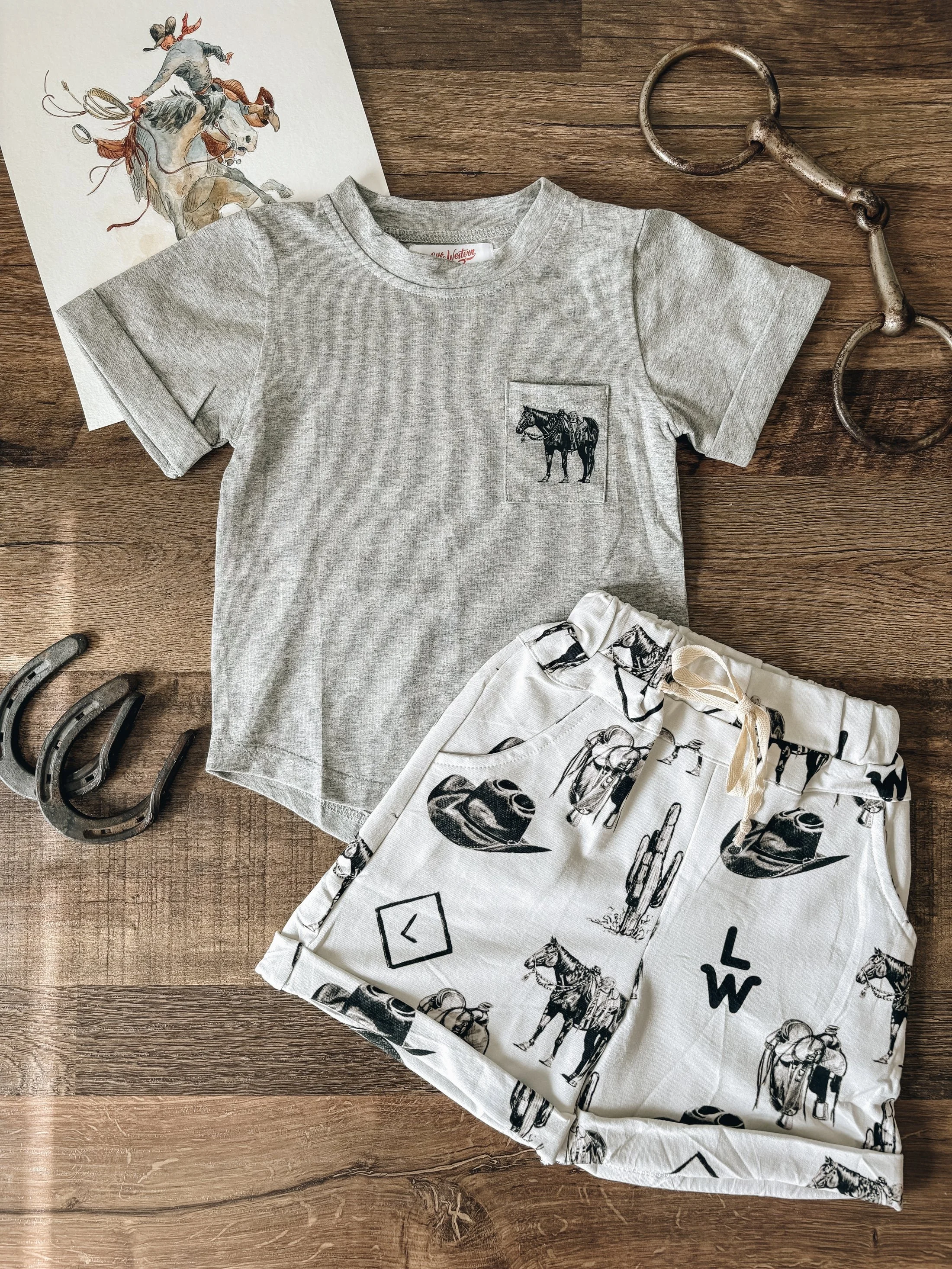 SOLD 
Pattern for Little Western Brand