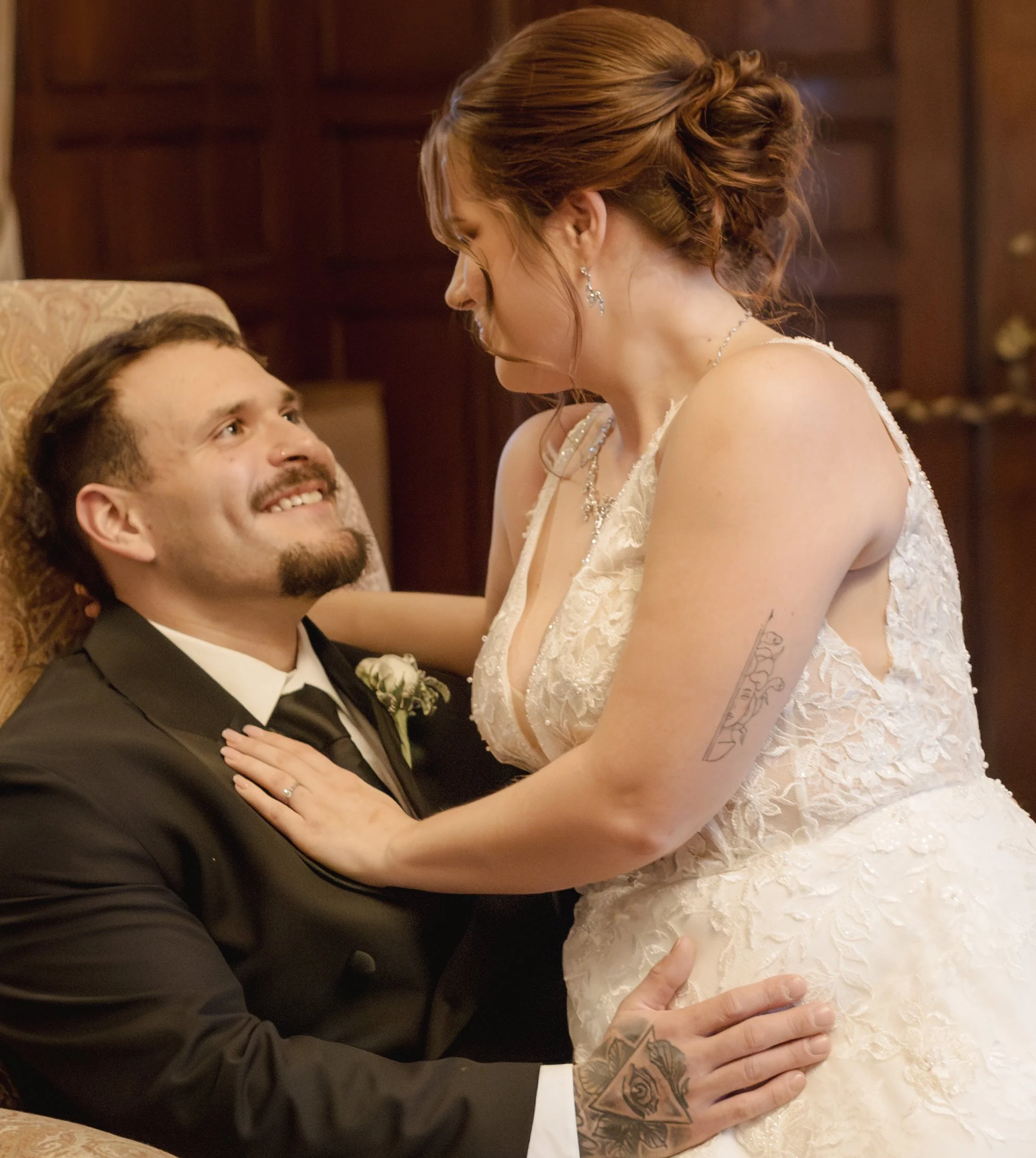 Gillian & Sergio; Willistead Manor; Windsor, ON.; December 2025.