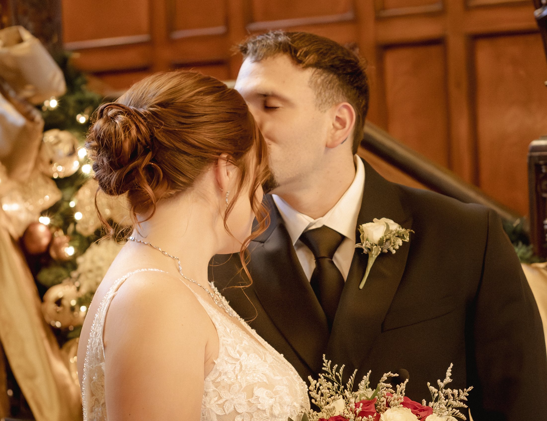 Gillian & Sergio; Willistead Manor; Windsor, ON.; December 2025.