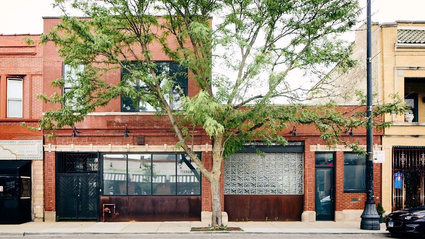 A beautiful masonary building in Logan Square is a perfect filming location for mid-size productions and commercial photo shoots.
