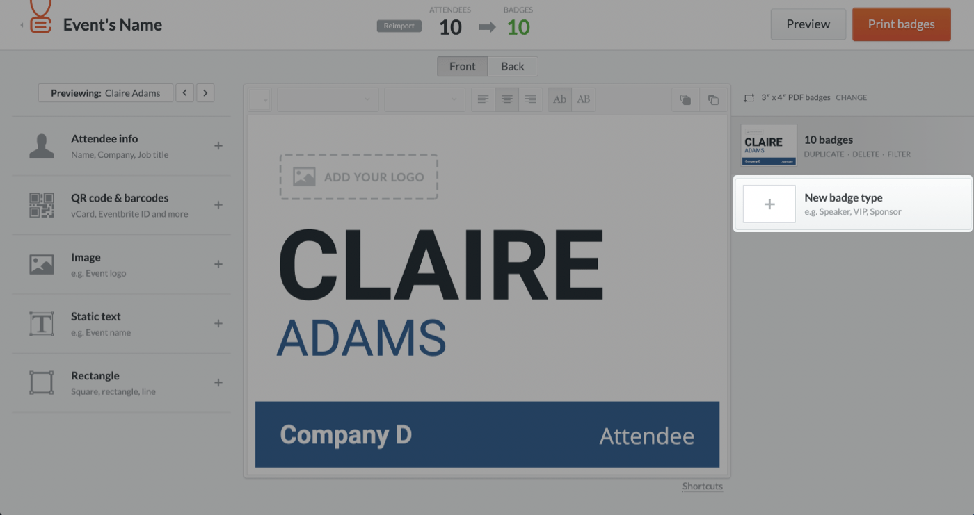 A Complete Guide To Creating Custom Event Badges — Conference Badge
