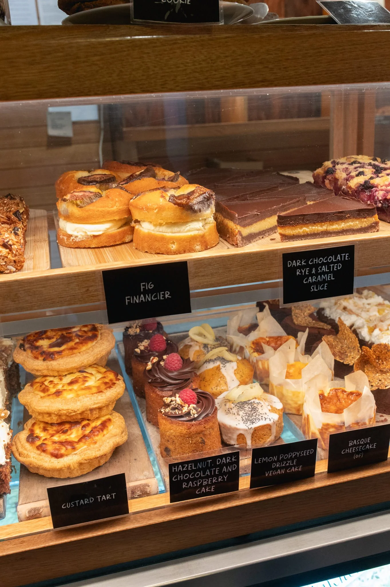 pastries and cakes at summer kitchen bakery huon valley tasmania