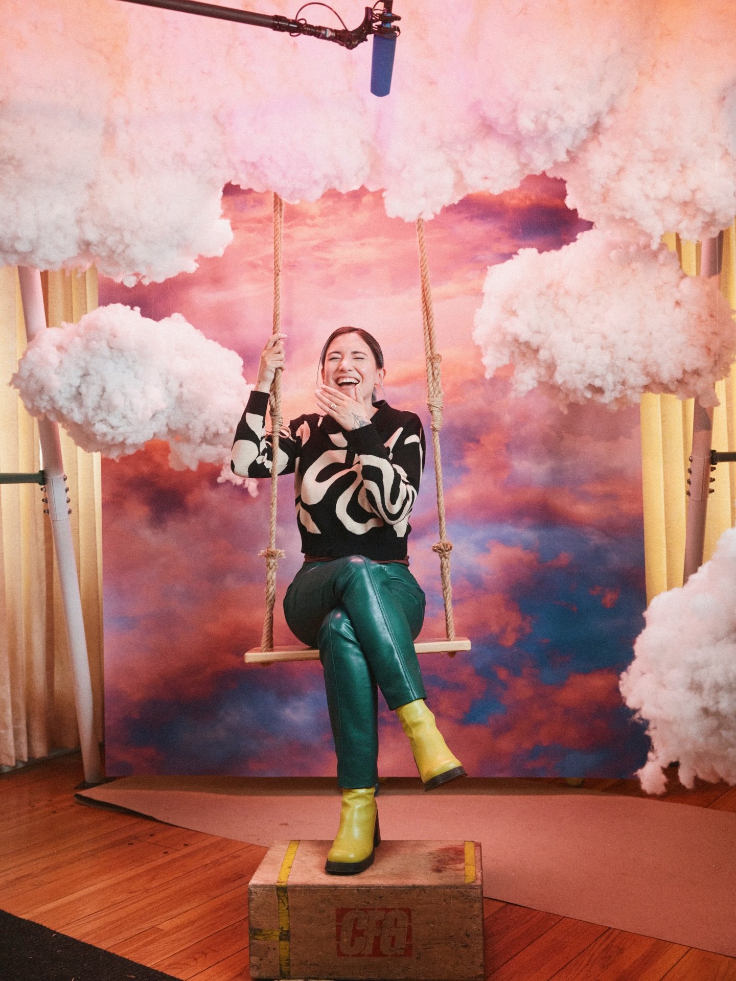 Y&rsquo;alllll TIMES SQUARE!! 
Adding to the resume: TV Host ✅