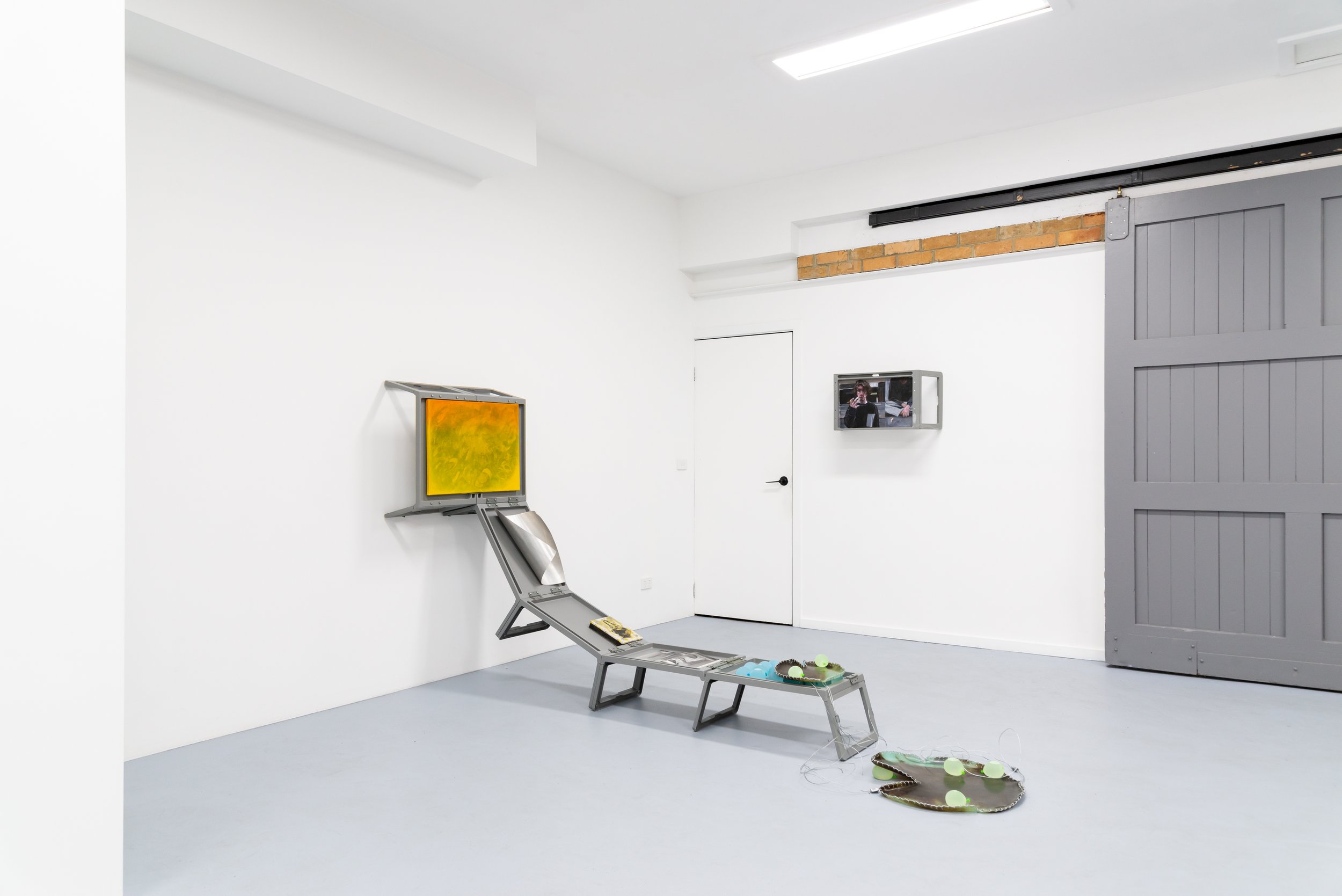 Installation view.  
Documentation by Sebastian Kainey.