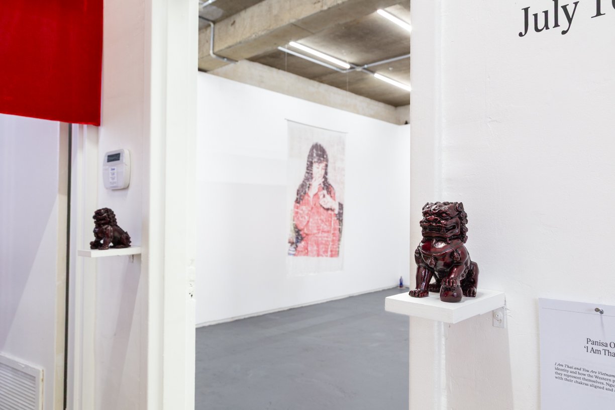 Installation view.   
Documentation by Panisa Ongwat.