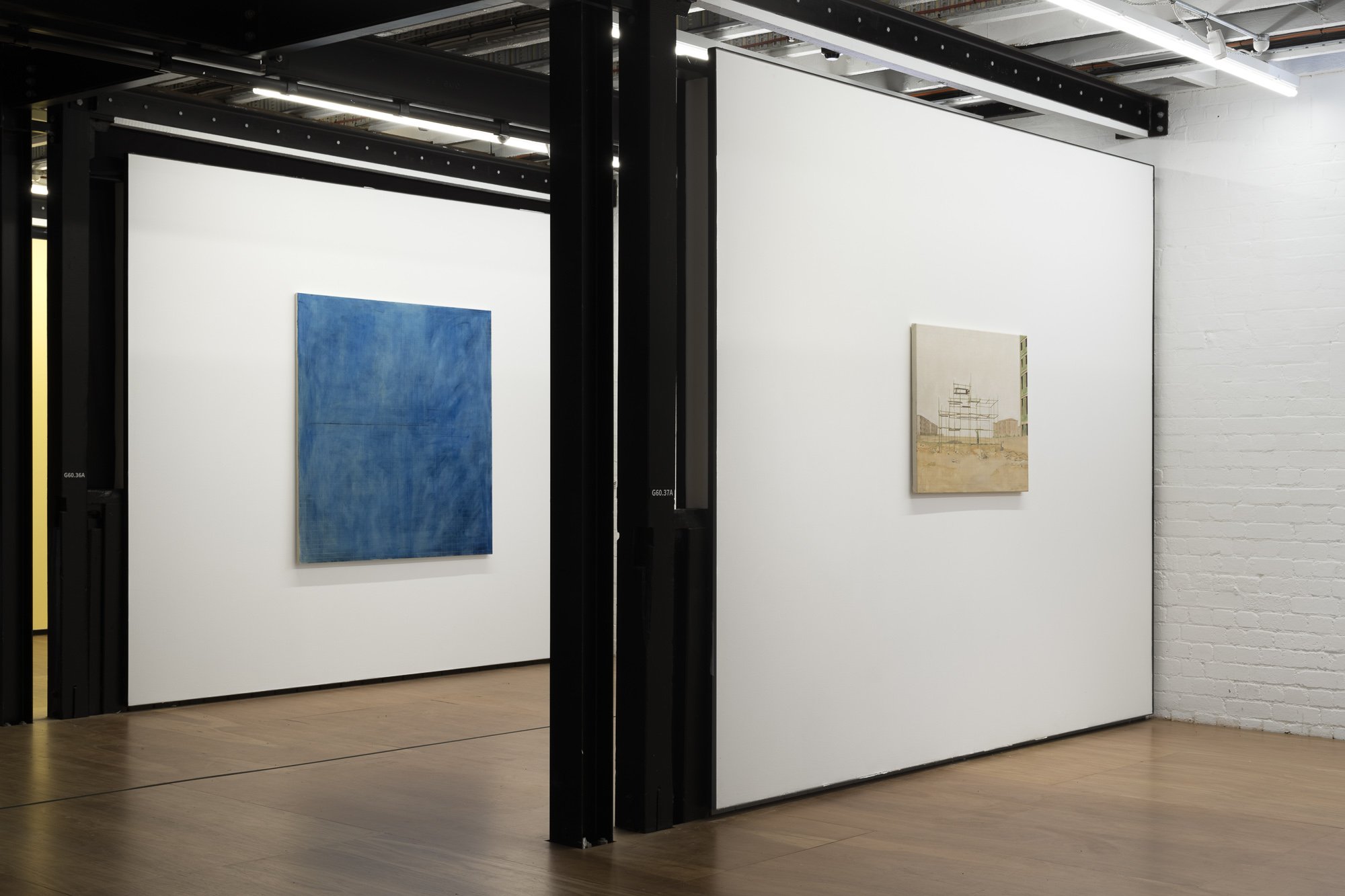 Installation view.  
Documentation by Lucy Foster.