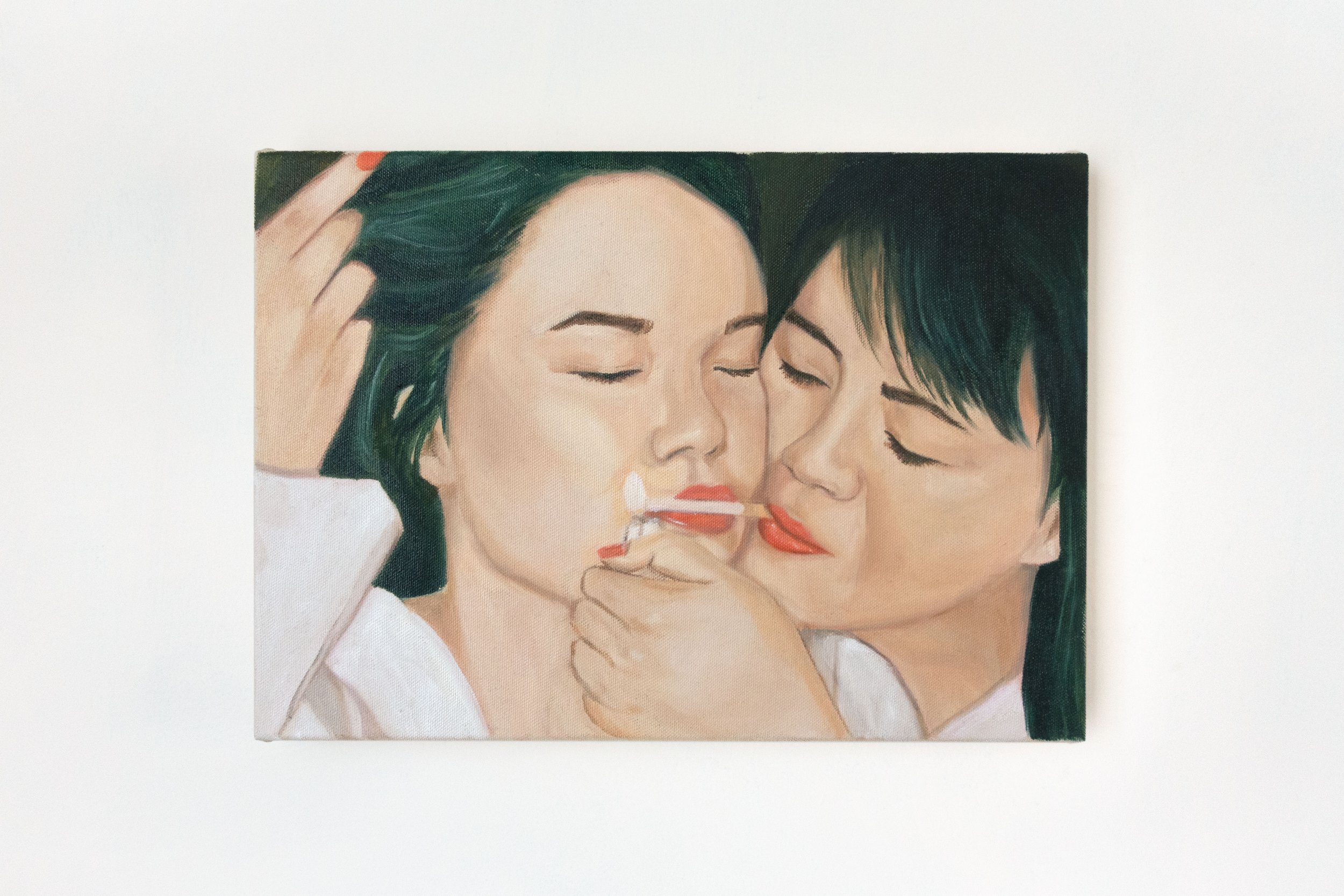  Another Place, Another Time   
2025.  
Oil on canvas.  
25 x 36 cm.