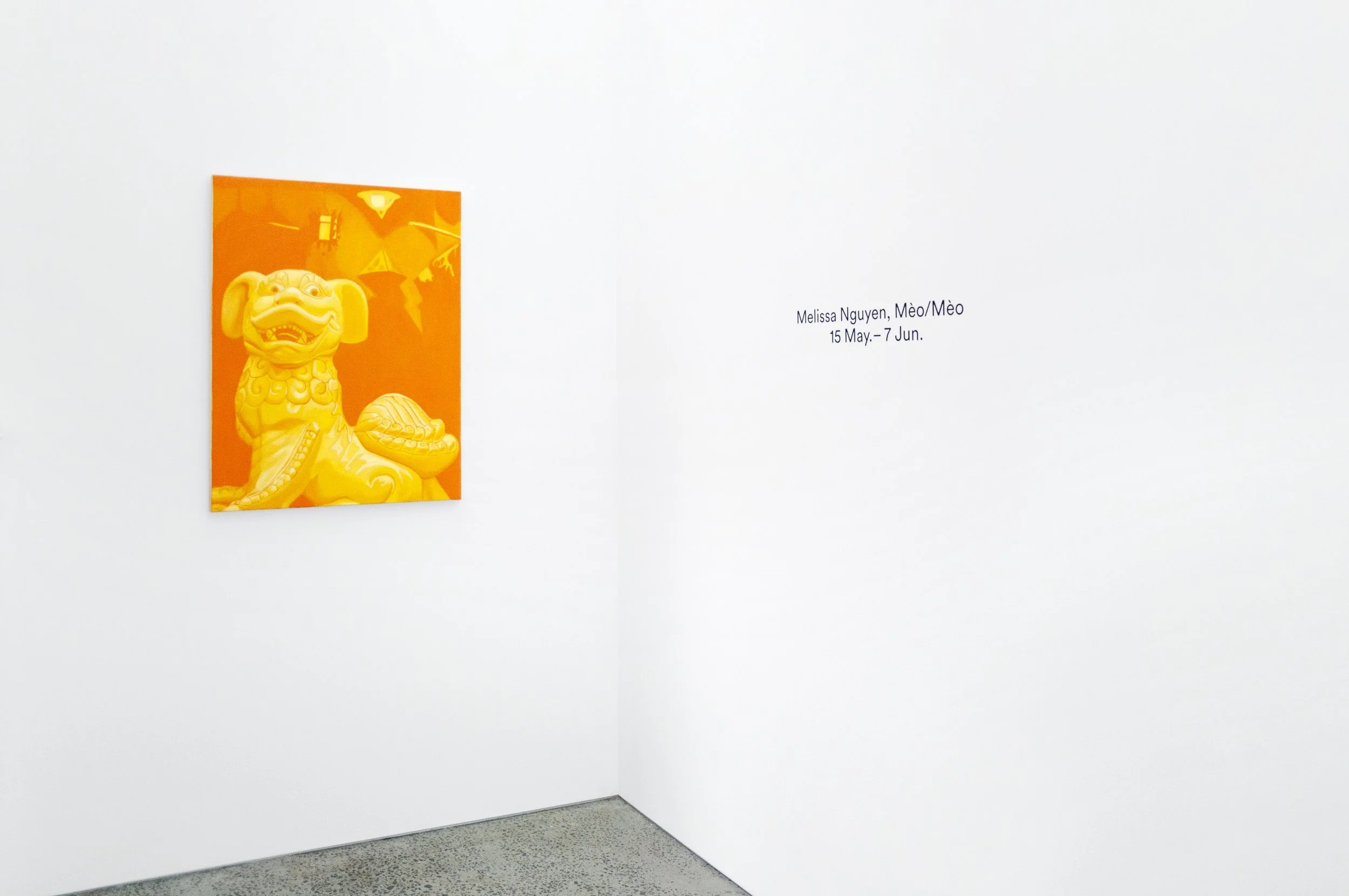 Installation view.