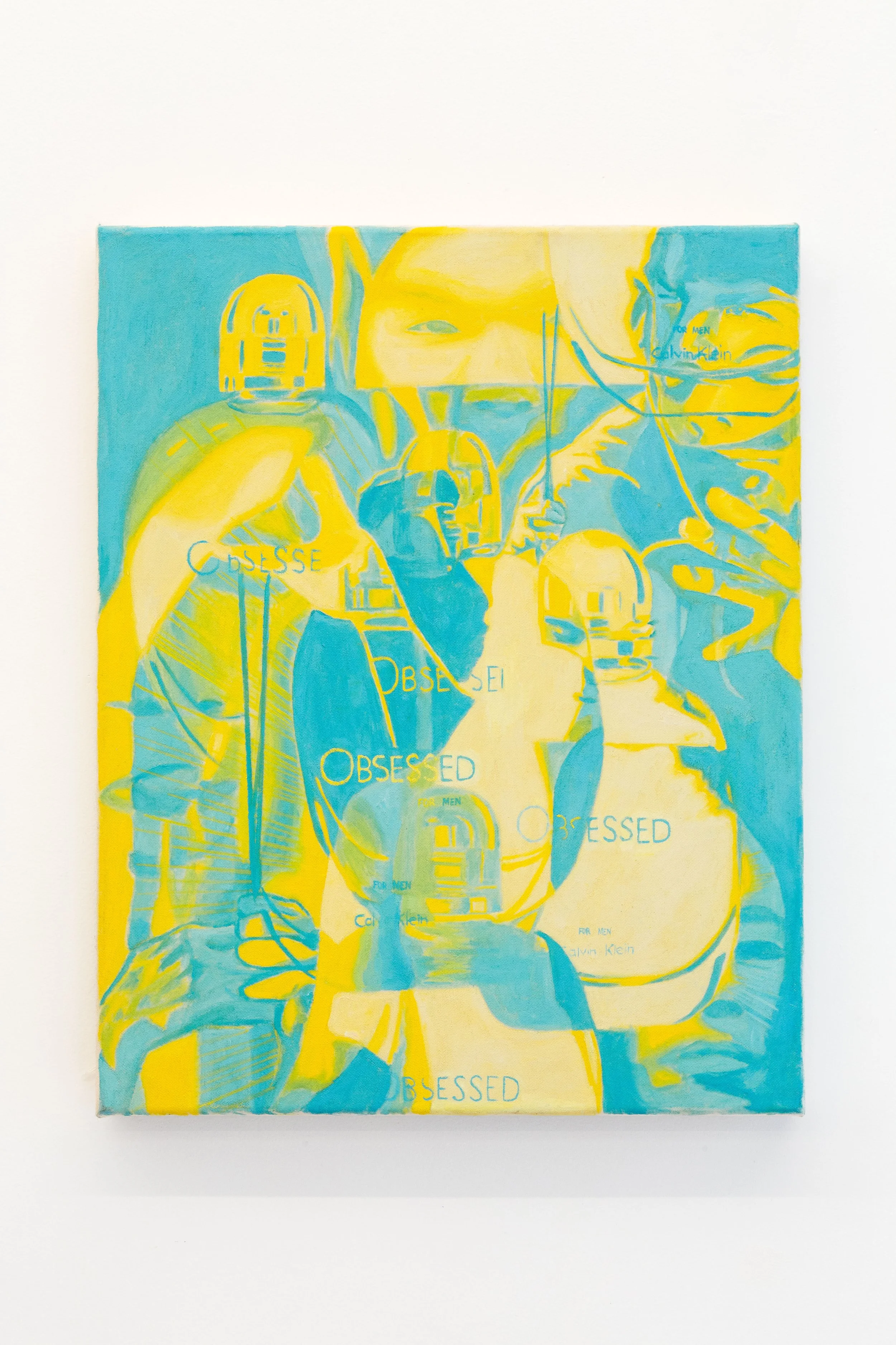 'Obsessed For Men'
2021. Oil on canvas. 50 x 40 cm. Documentation by Panisa Ongwat.