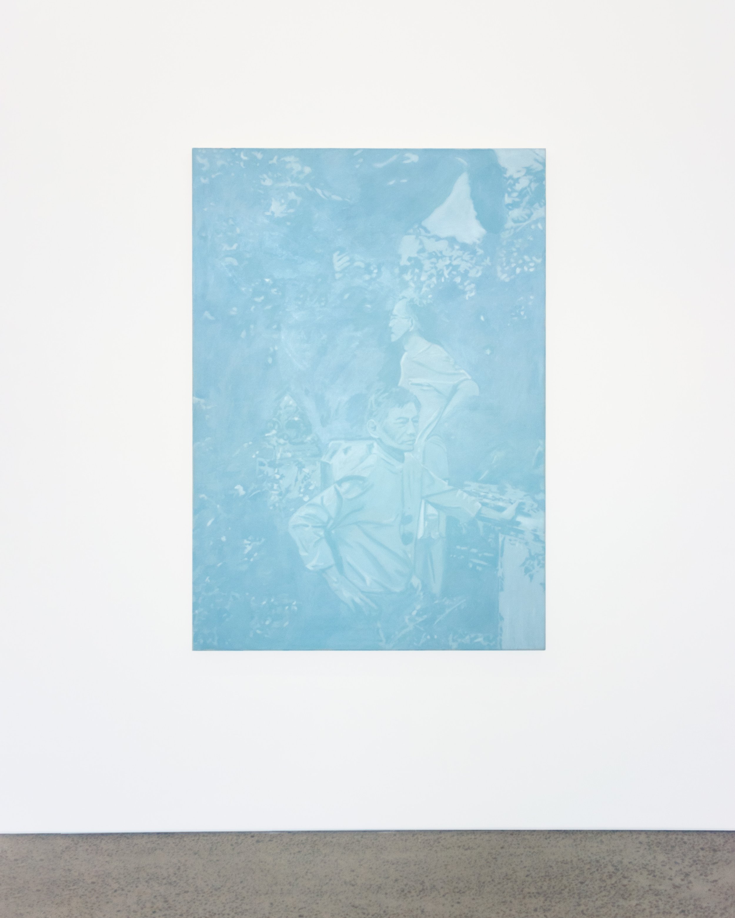  Vải Lanh   
2025.  
Oil on canvas.  
162 x 114 cm.