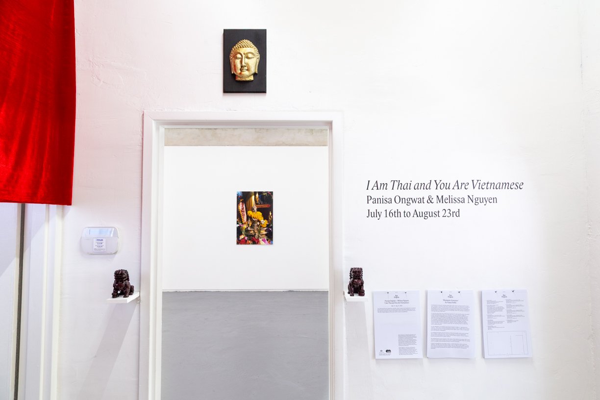 Installation view.   
Documentation by Panisa Ongwat.