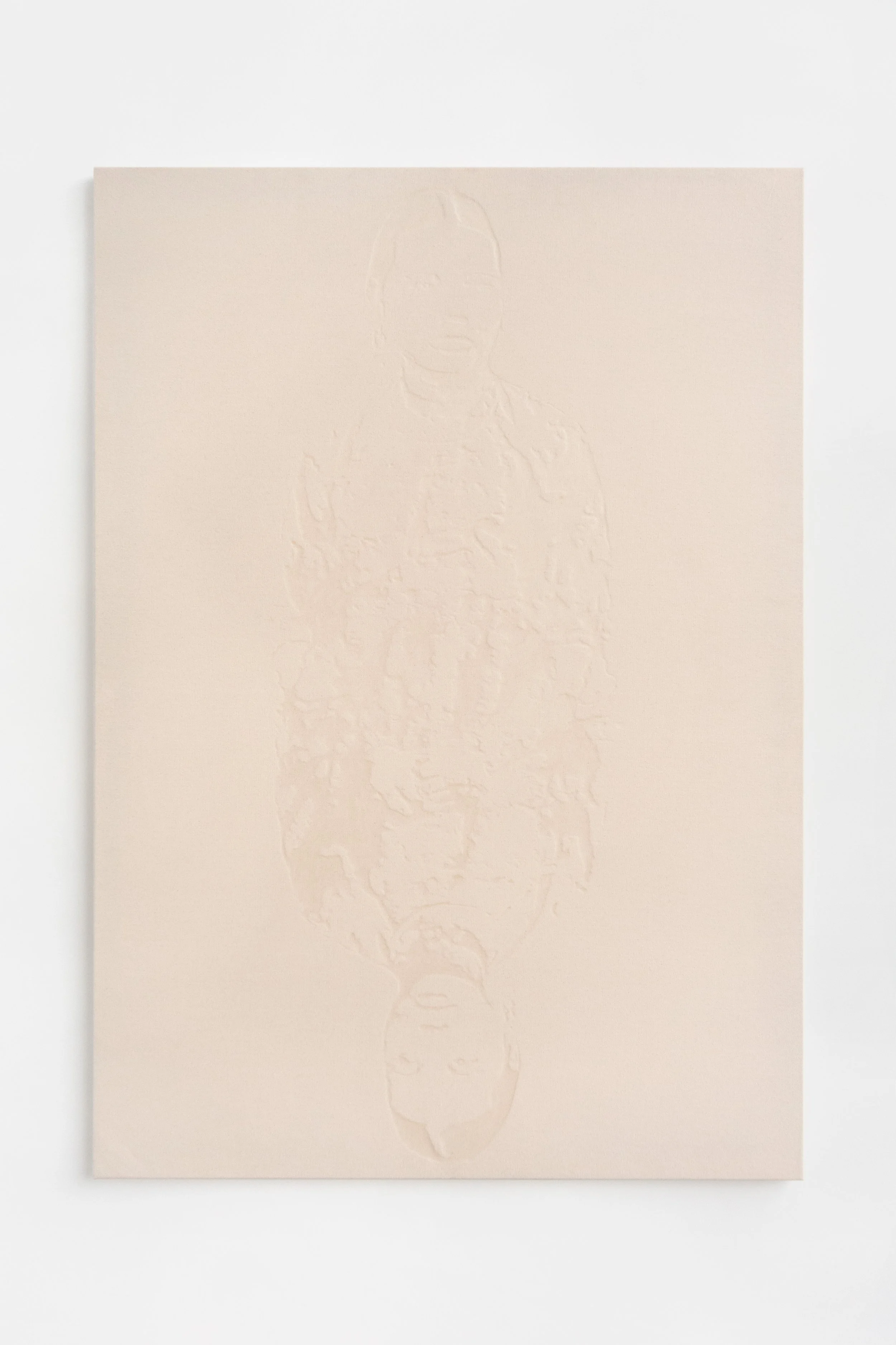  Royal Bloodlines   
2025.   Rabbit skin glue on canvas.   162 x 114 cm.  
Documentation by Panisa Ongwat.