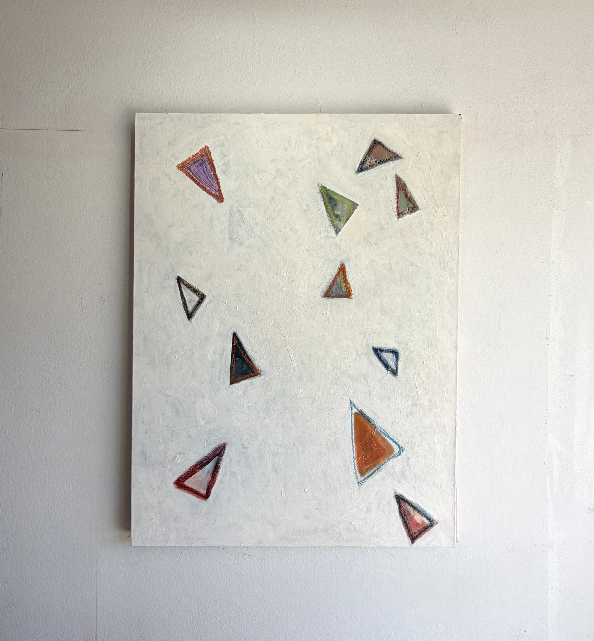 Funky Starships,2026. Oil and Oil Bar-36"x48