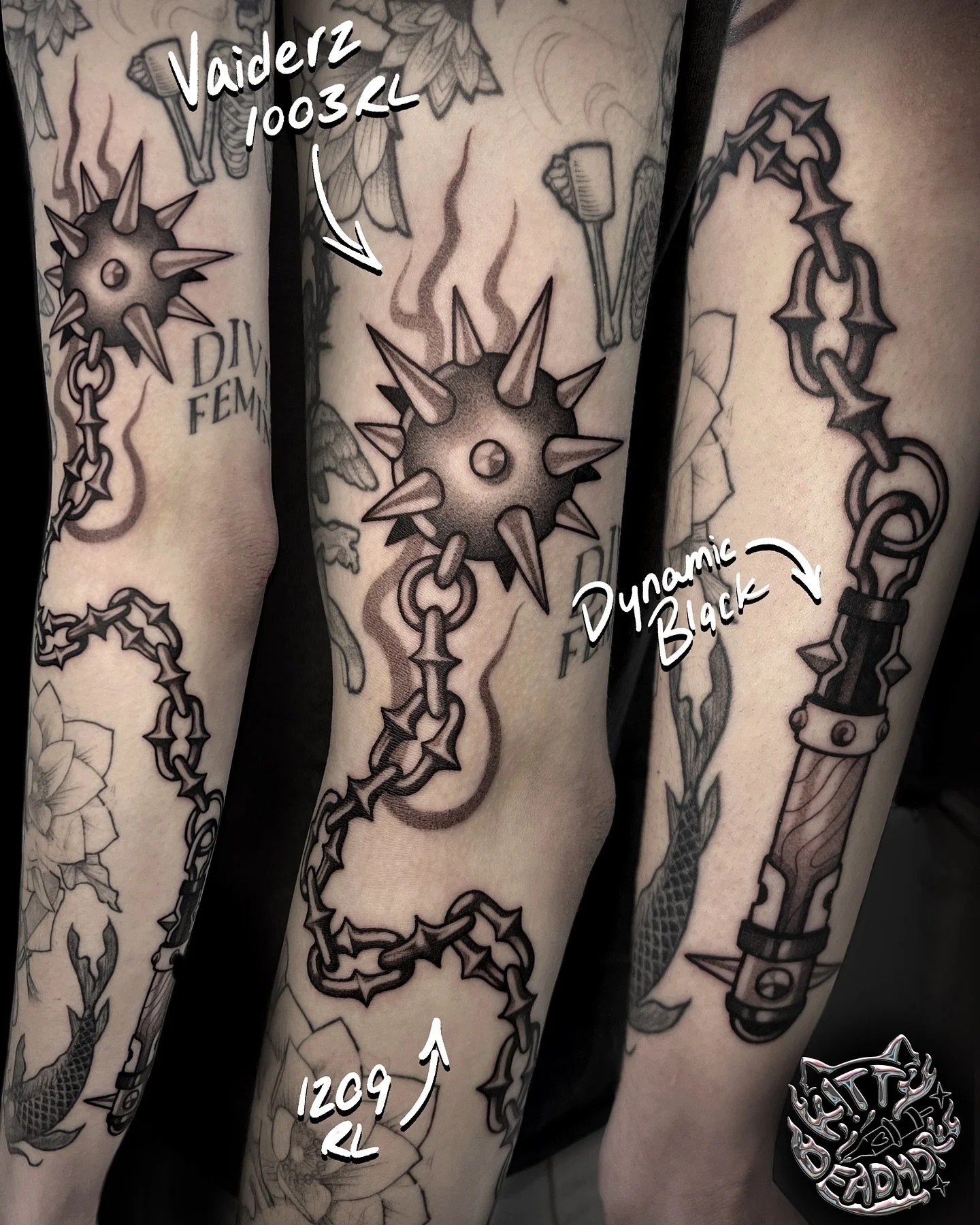This was a hard one to photograph so I made a collage 😇🤍

@vaiderzneedles 

#blackworkers#blackworktattoos#brisbanetattooartists#btattooing#flailtattoo#brisbaneblackwork