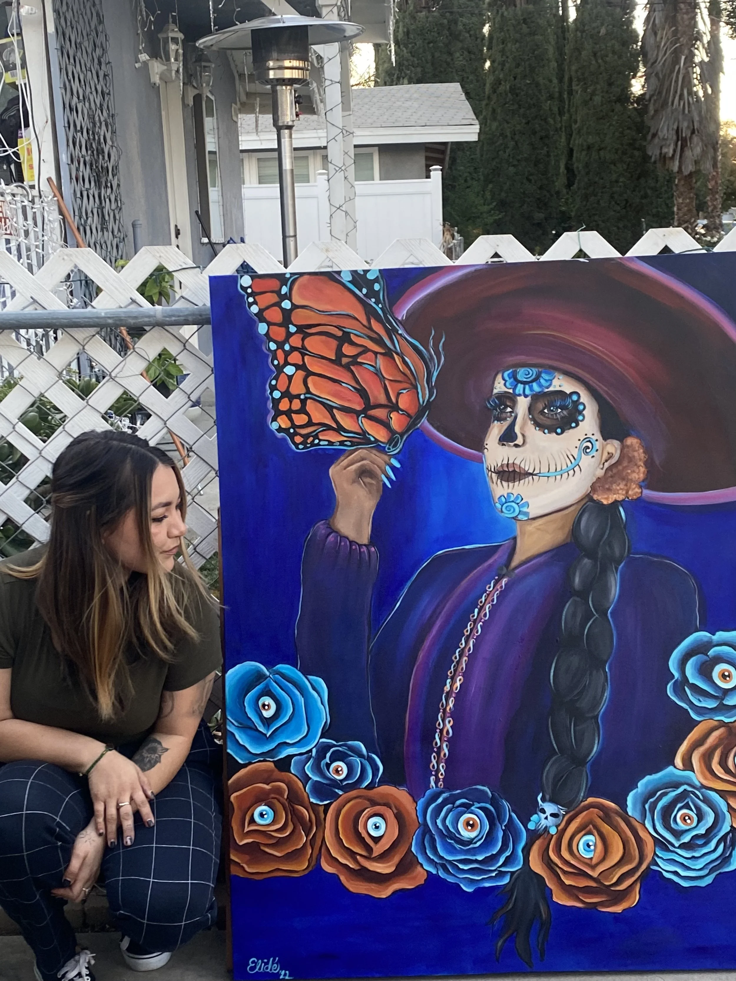 “Vine Solita” 
Acrylic on canvas