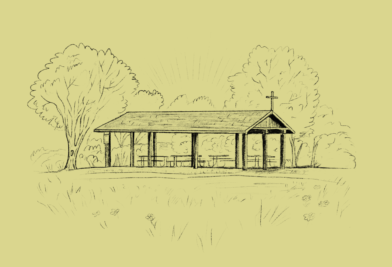 Church & potluck at the park