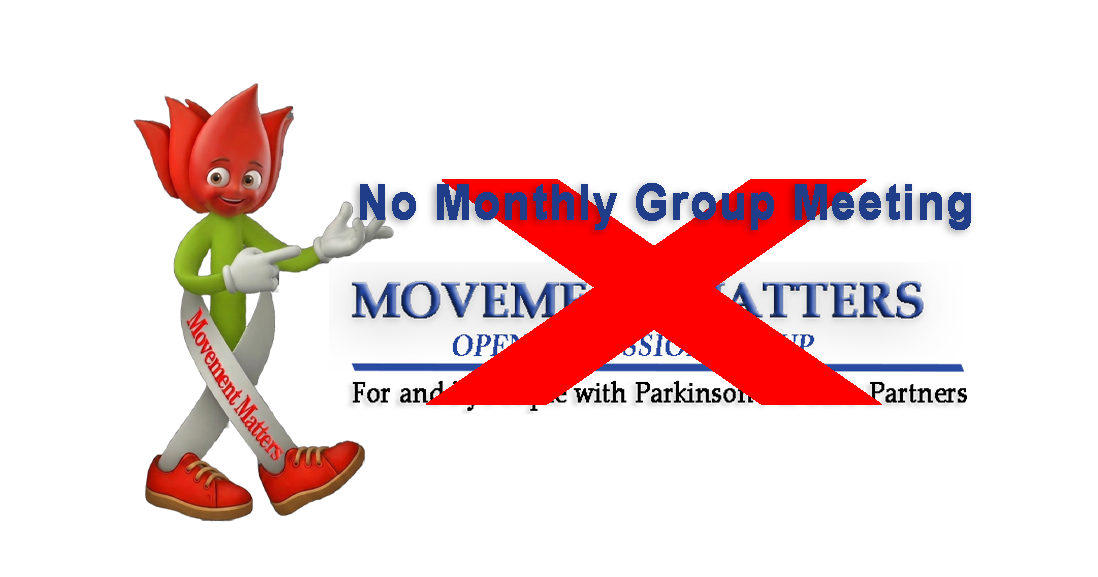 Monthly Group Meeting - Canceled Summer Break