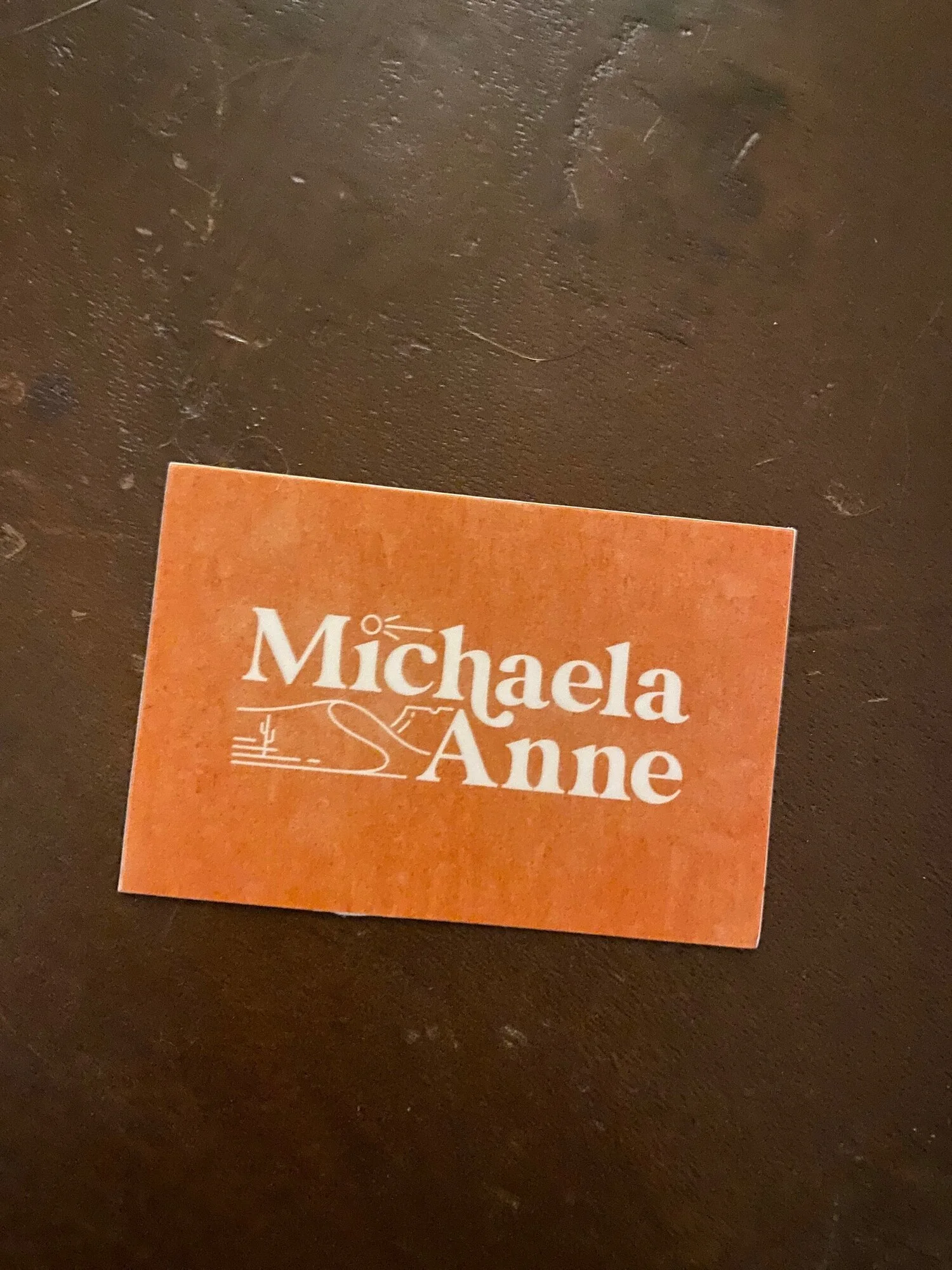 2x3 Michaela Anne sticker
