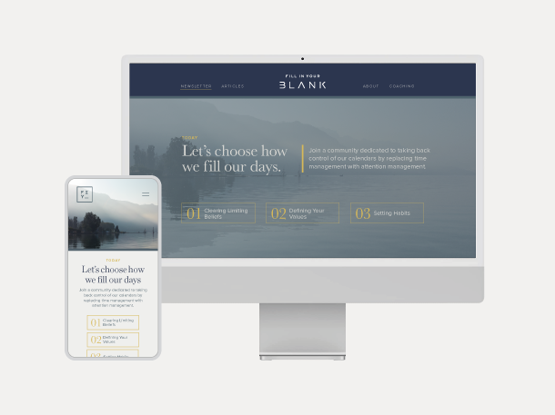 Fill In Your Blank | Brand & Web