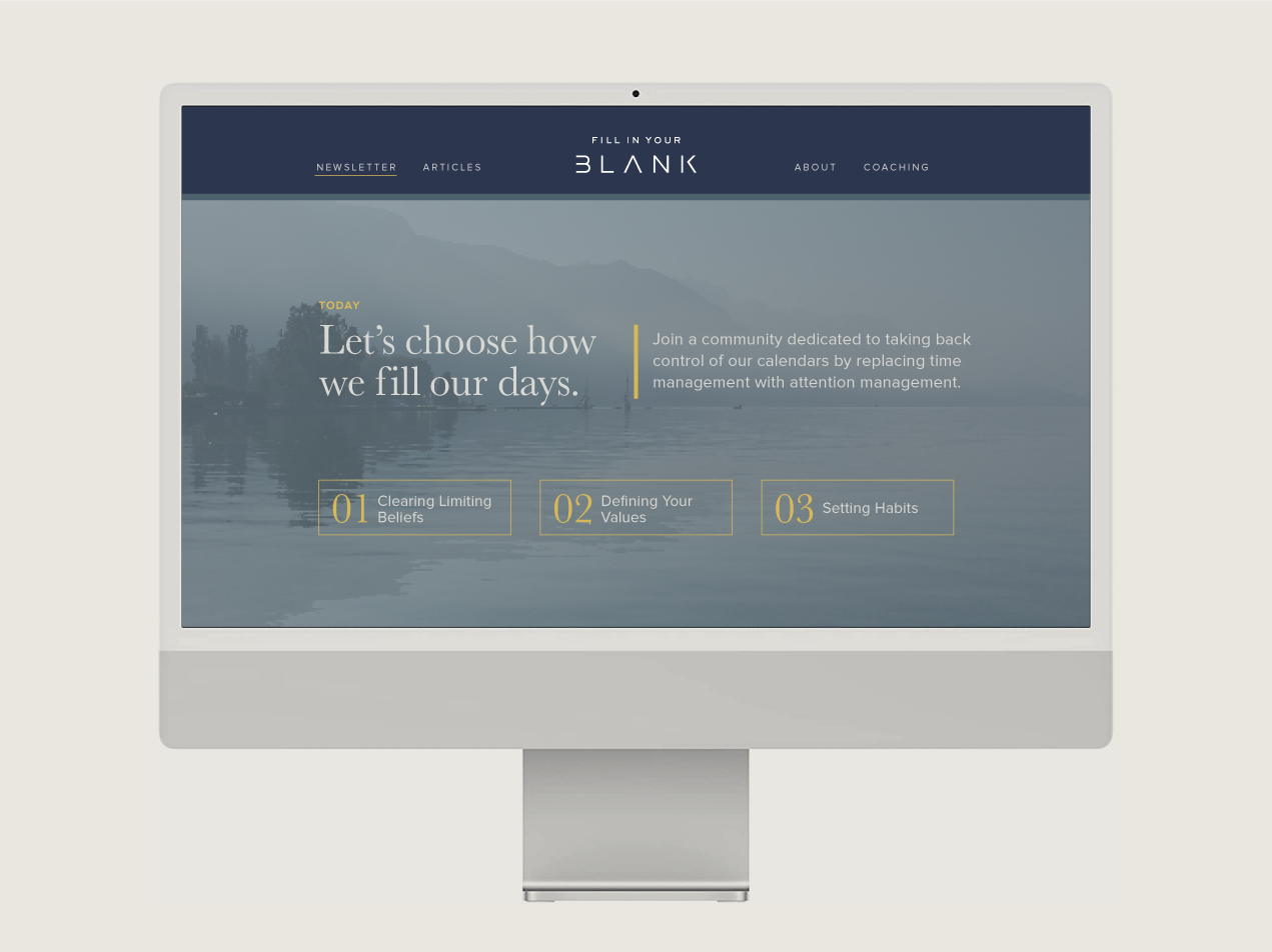 Fill In Your Blank | Brand & Web