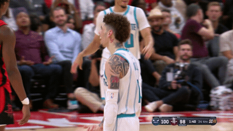 Lamelo Ball 3-pt celebration