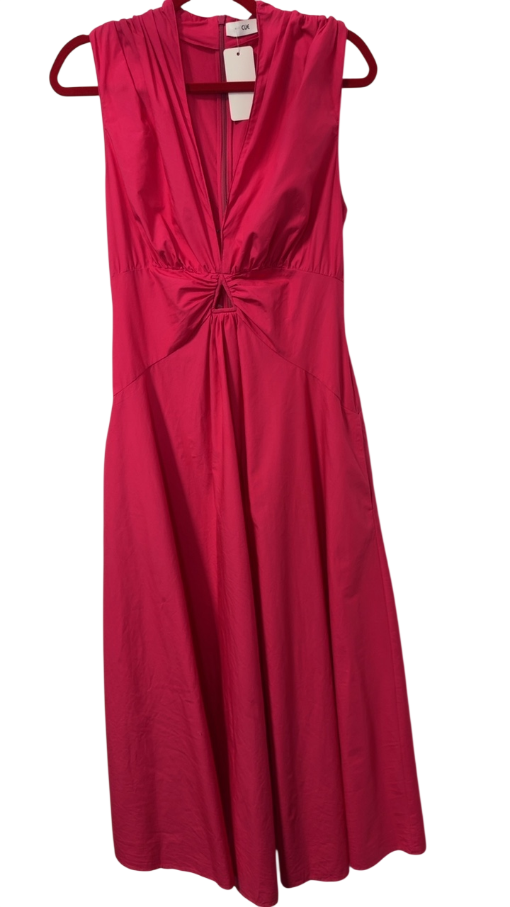 Cue pink cut out maxi- 10