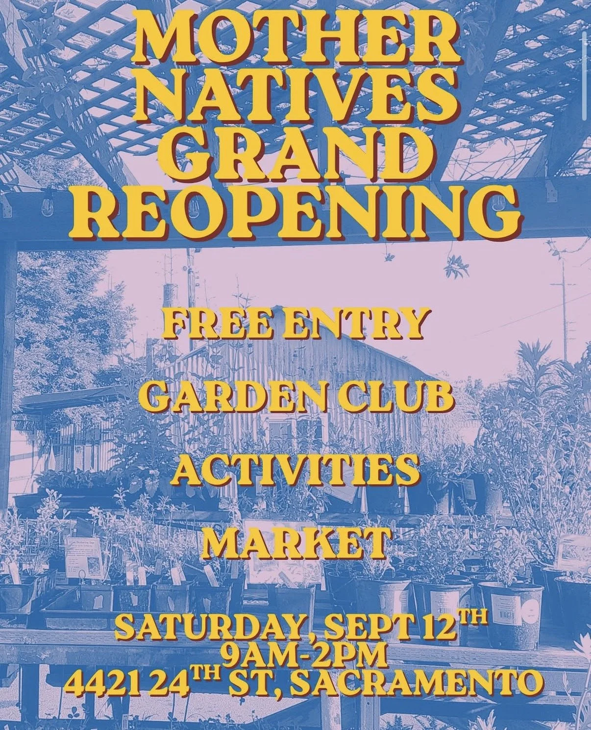 Mother Natives Grand Re-Opening Pop-Up Market