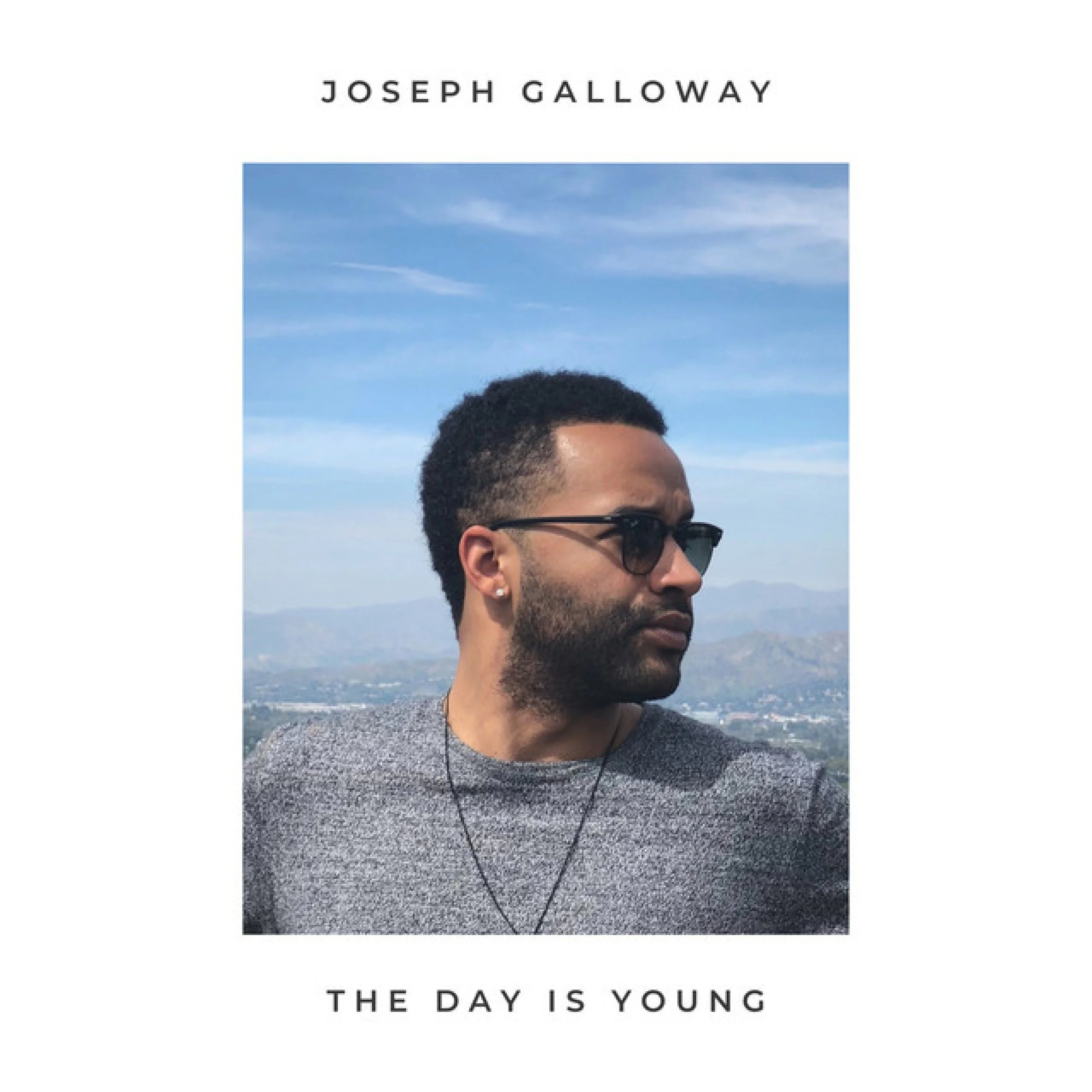 The Day Is Young album cover by Joseph Galloway