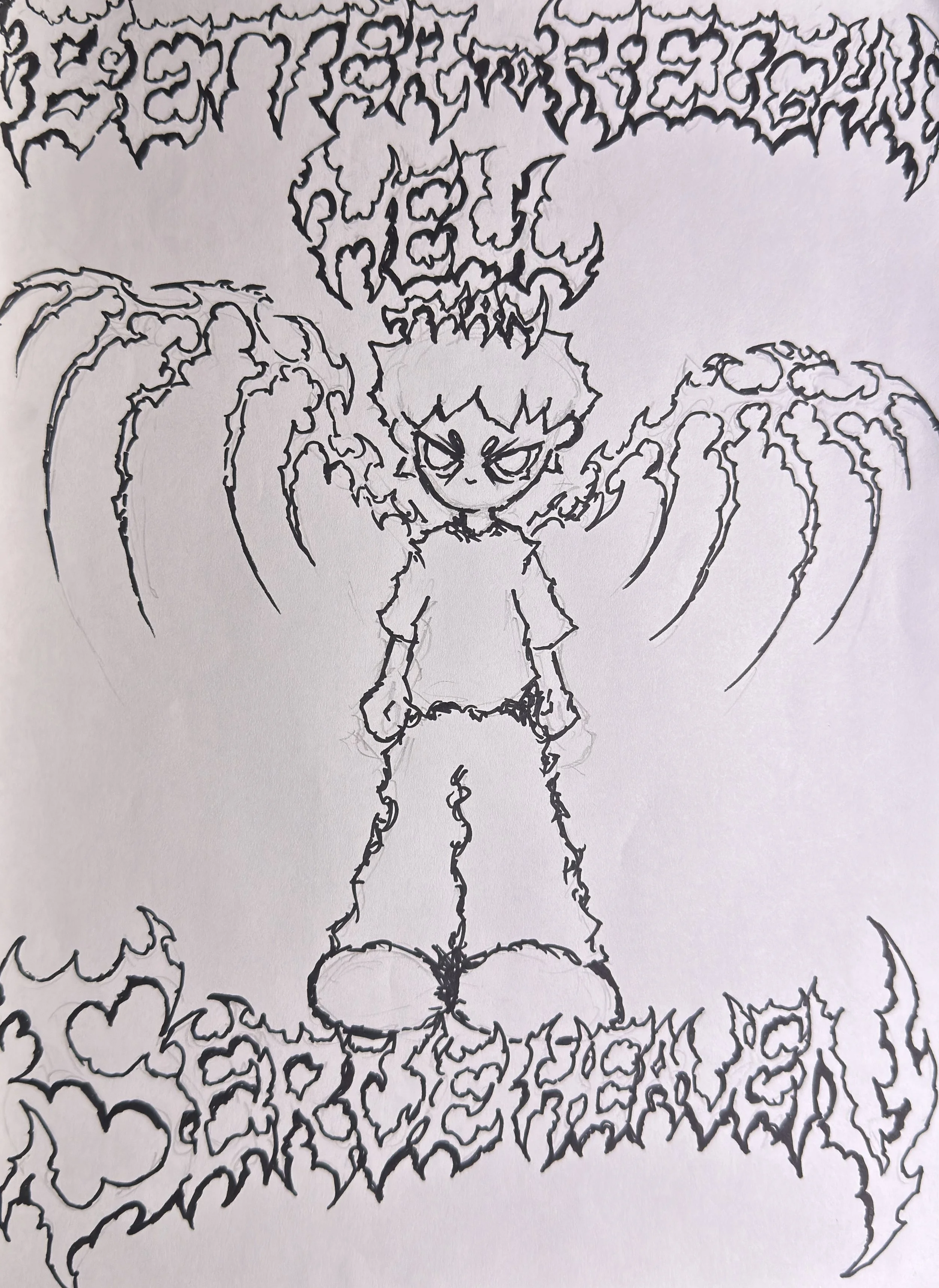by VI. "Nilagyan ko lang ng quote. Galing sa  Paradise Lost. “The mind is its own place, and in itself can make a heaven of hell, a hell of heaven.” Katulad ng sinabi ko kanina, pwede ka parin tumingin sa positive. Open parin naman sa improvements. K