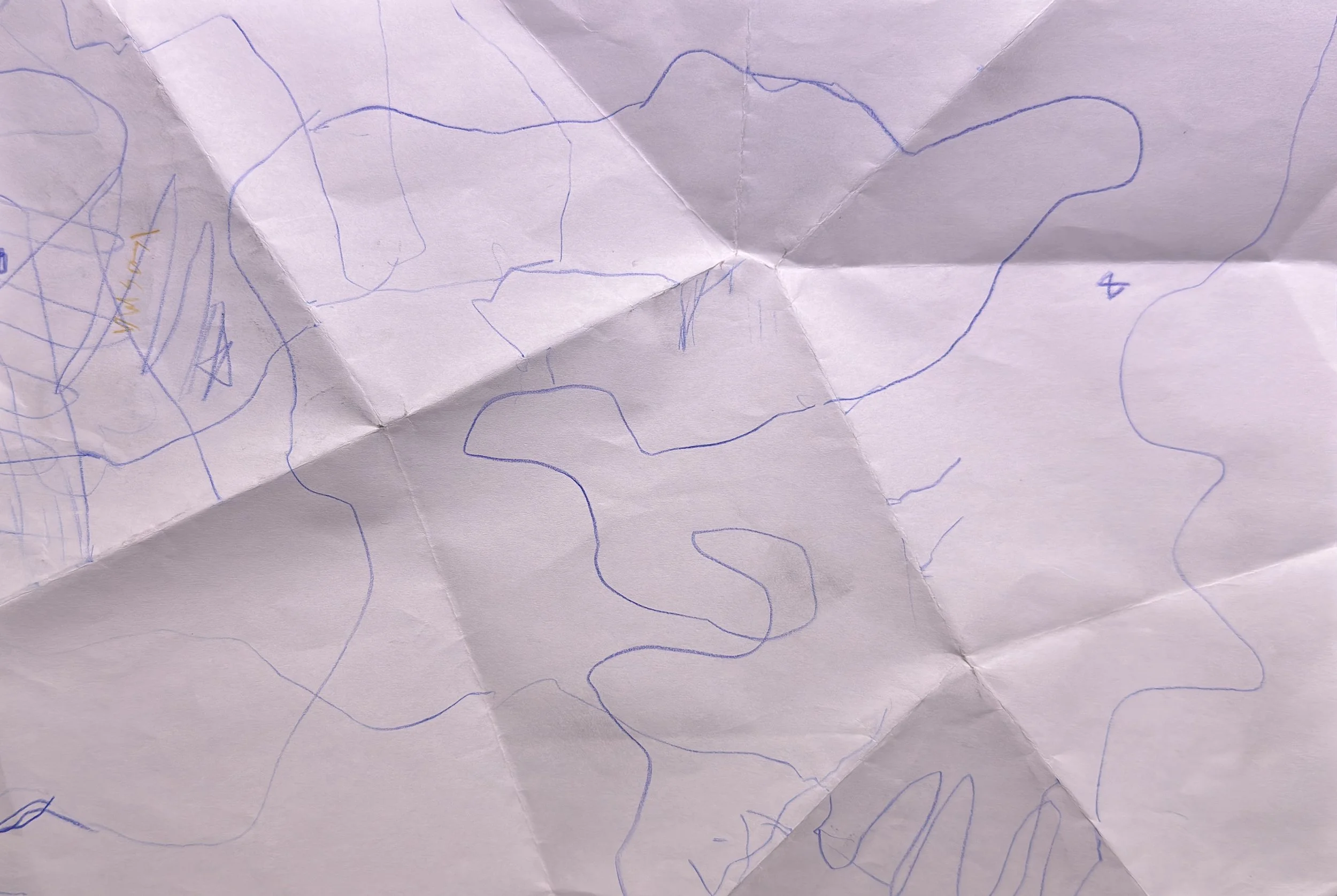 by CN. "It's just lines. They connect to each other, but they don't lead anywhere. I think yung idea ko nun is that grief is constant and that every step you take, sometimes it feels like you're going in circles. Like, whatever you try to do, anythin