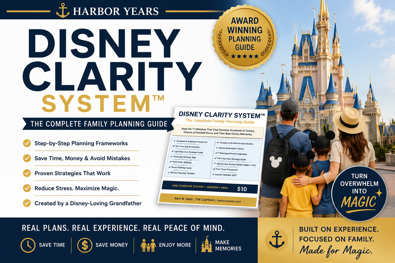 Disney Clarity System™ — The Complete Family Planning Guide