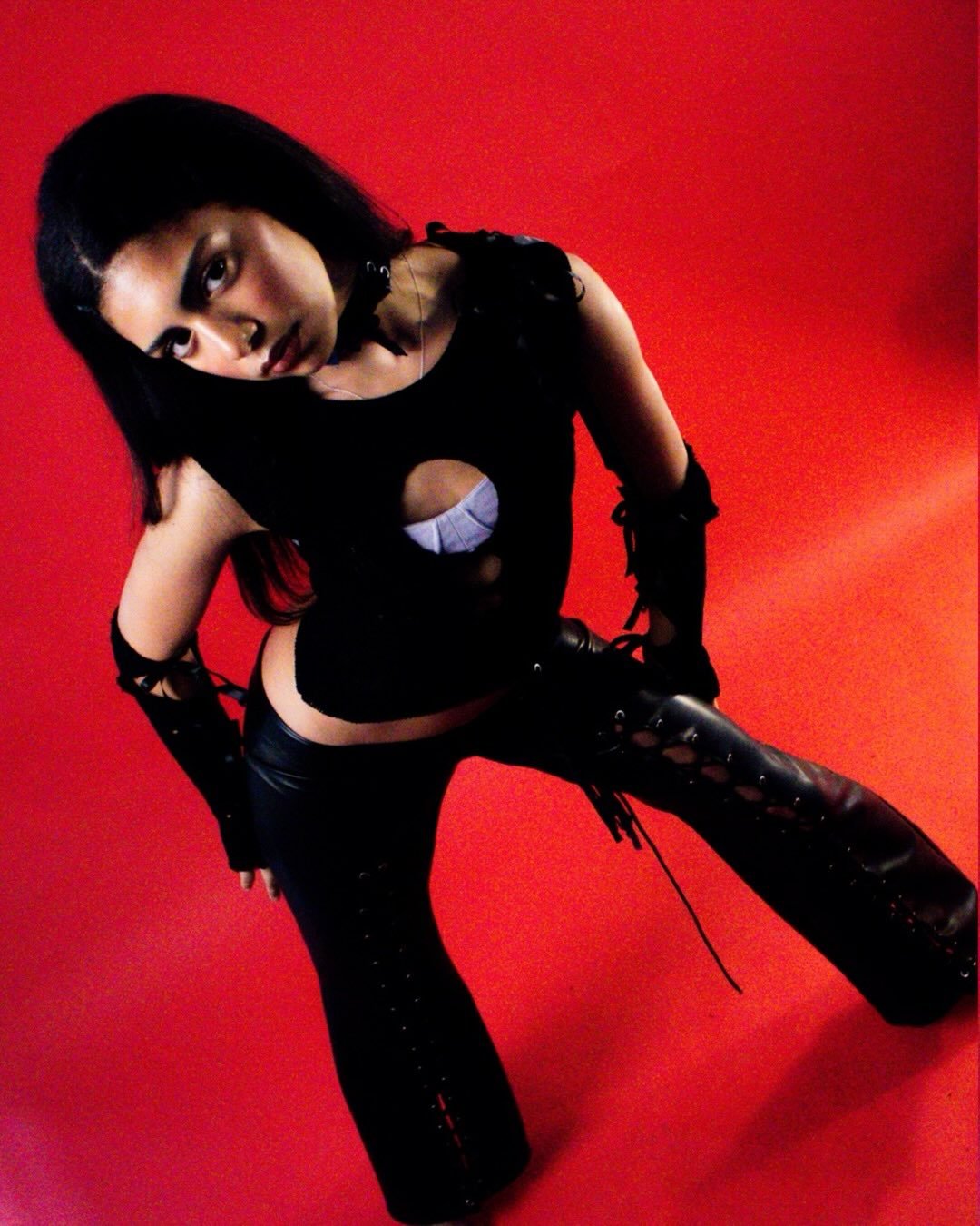 The beautiful Jordan Perry wearing &ldquo;Damage Control&rdquo; designed and created by Grace Scena photographed by me.