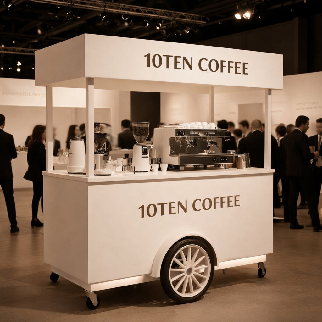 10TEN Coffee Cart mission — specialty espresso bar Houston