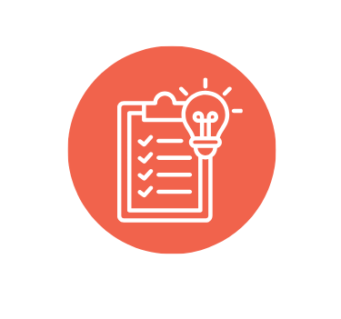 icon representing clear decision-making in businesses