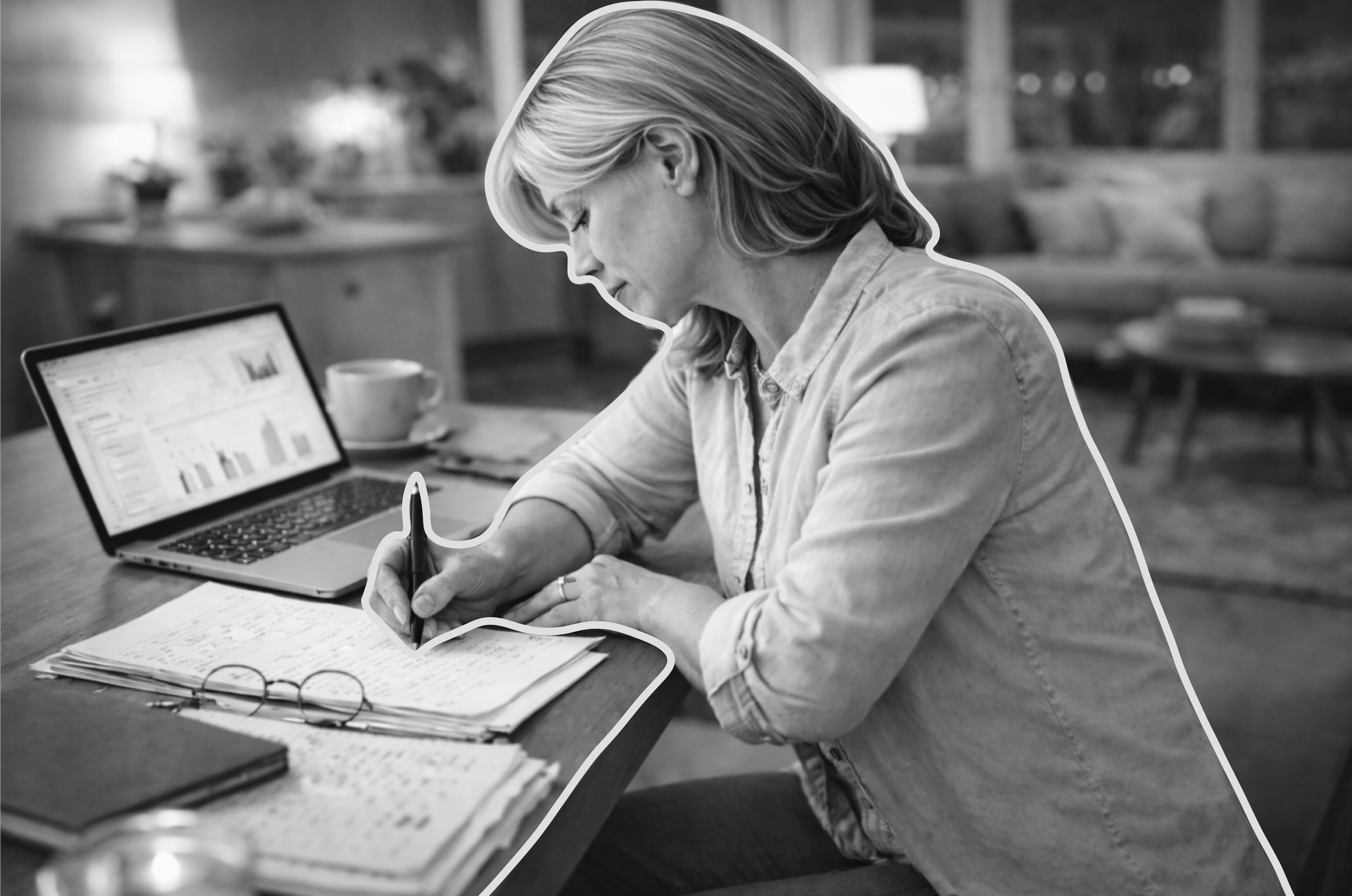 SME owner overloaded with work during business growth