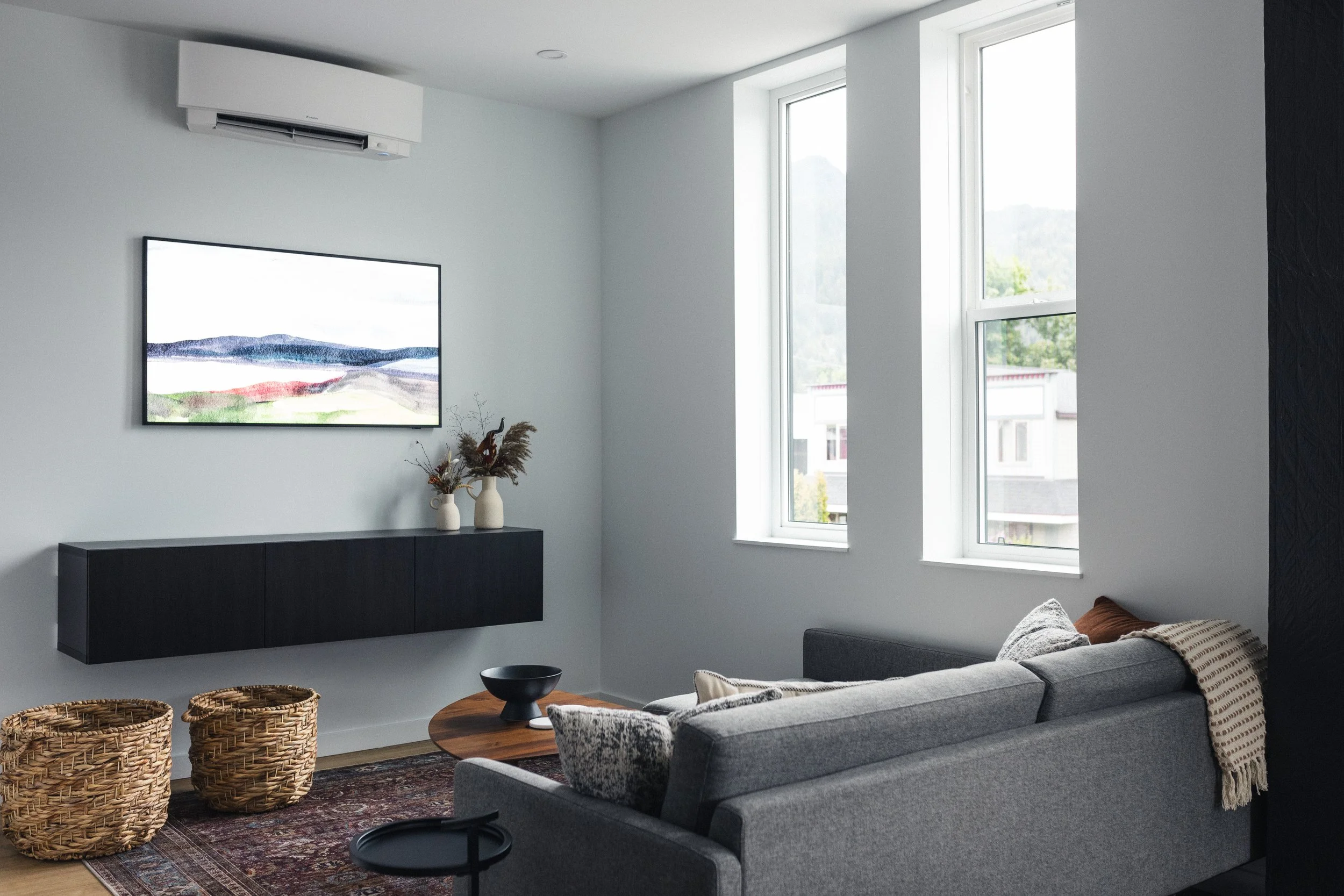 Loki's Loft Living Room with Smart TV