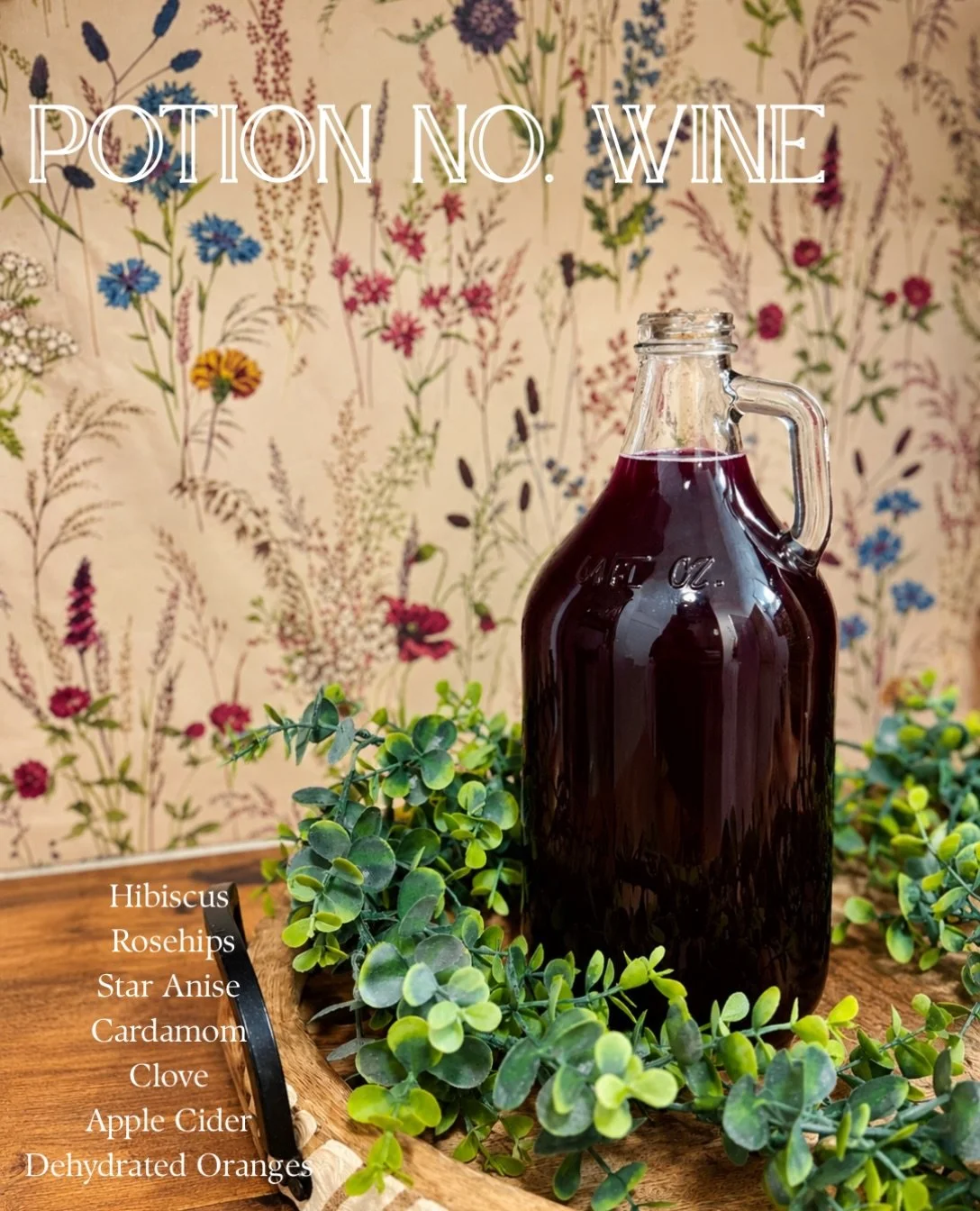 You need zero proof to prove you know how to have a good time. ✨🍷

Meet Potion No. Wine &mdash; my take on a mulled wine, made without the wine. A deep, spiced apple elixir meant for slow sipping, cozy nights, and good company.

My favorite part is 