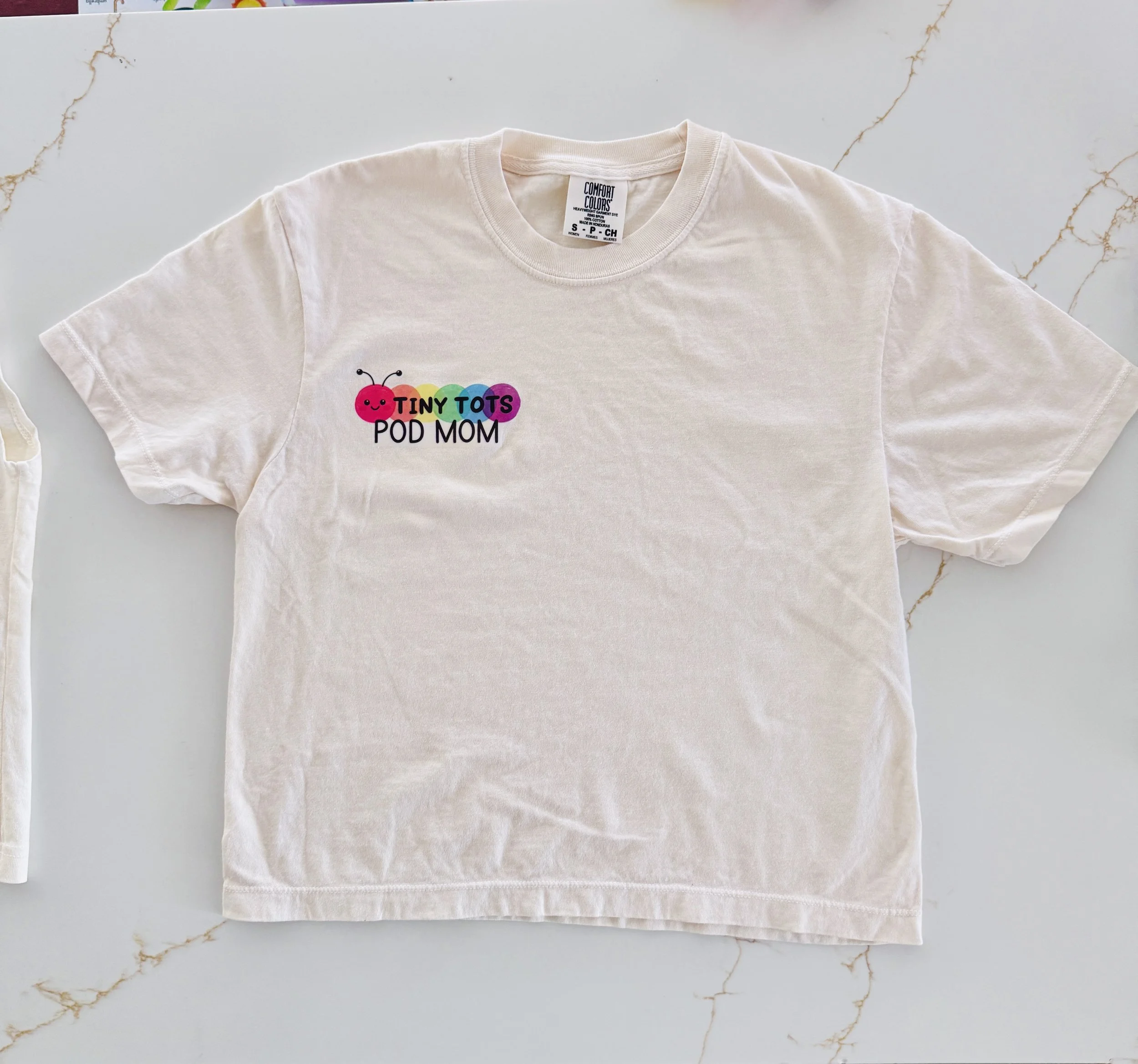 Pod Mom Crop Top