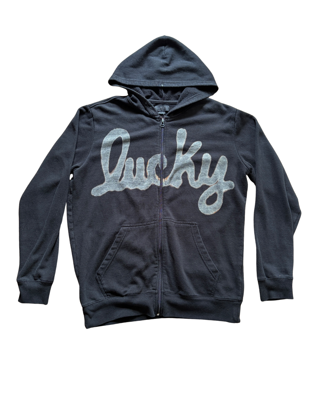 Patterned Lucky Zip-up - M