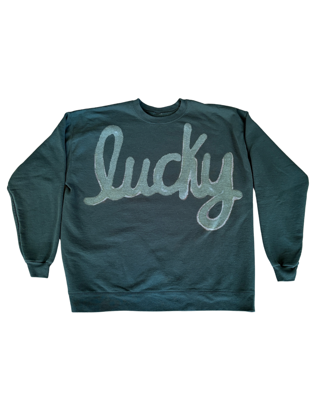 Green Lucky Crewneck - XL