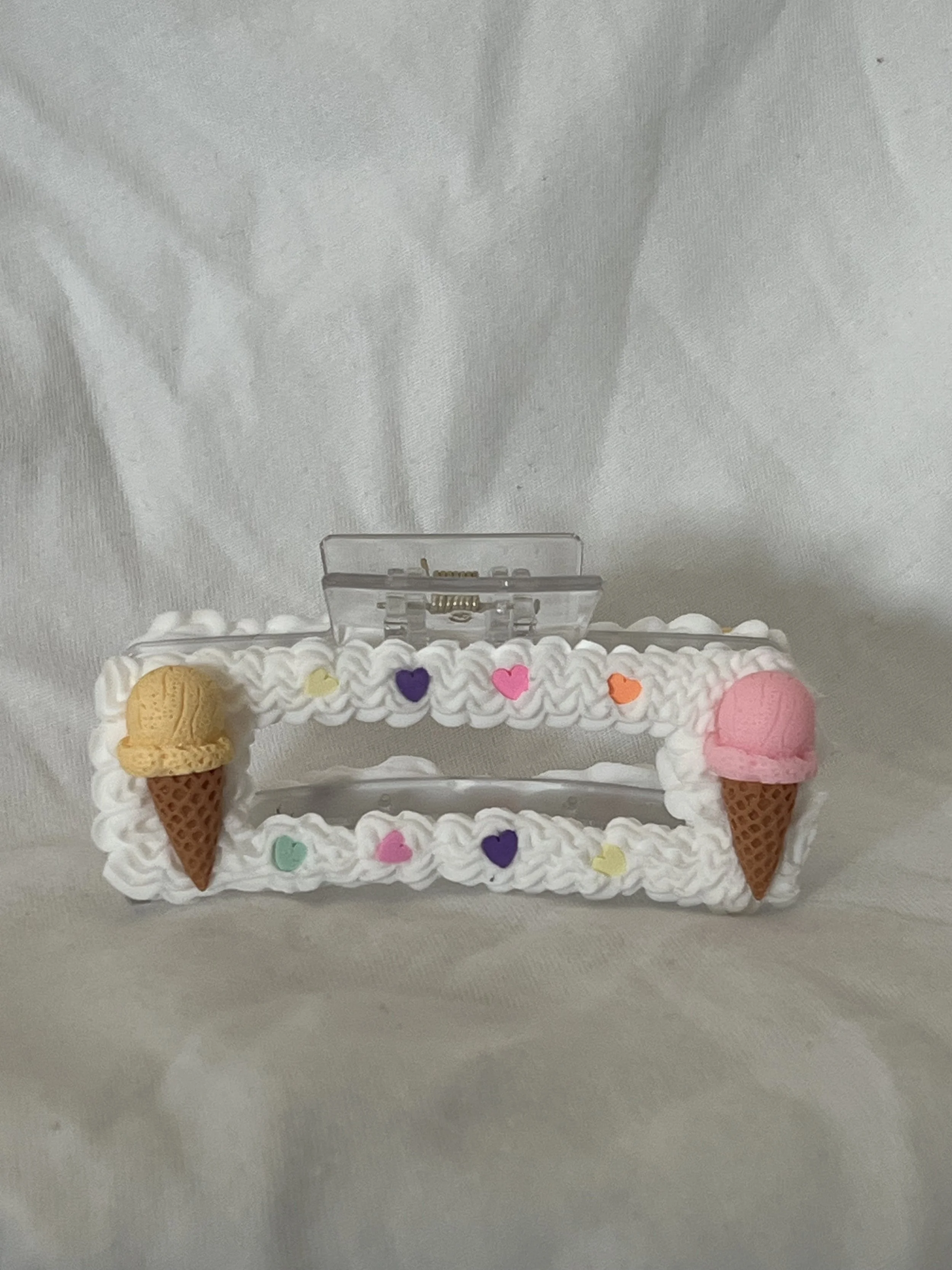 Decoden Ice Cream Hair Claw Clip