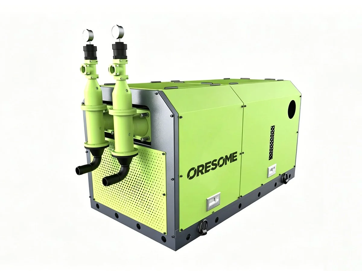 Viscous and Granular Slurry Hydraulic Grouting Pump