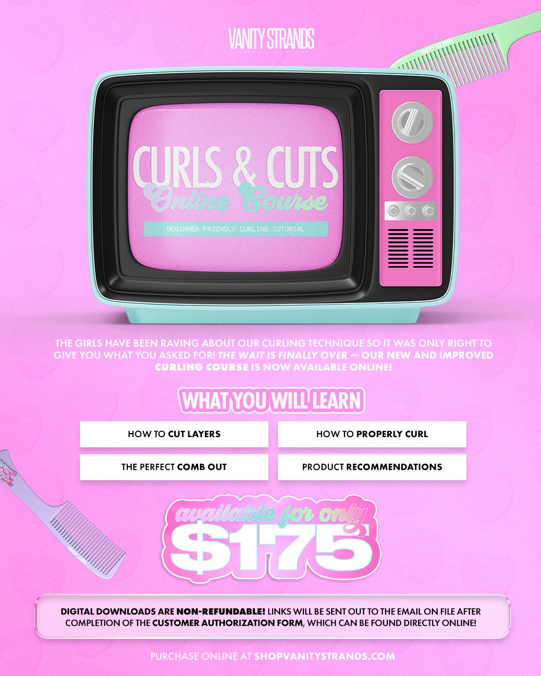 Cuts & Curls Course