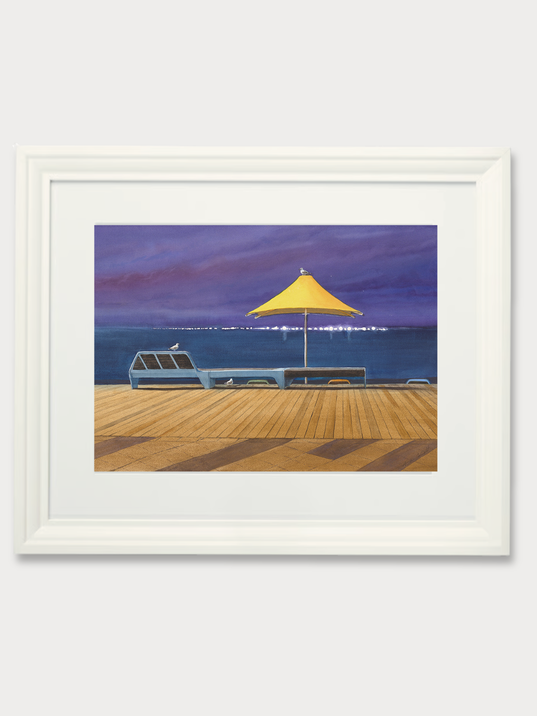 Peaceful Night, Anastasia Wright, Framed.png