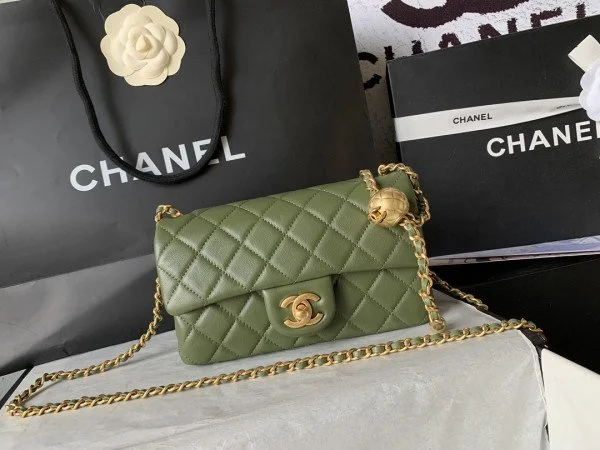 CL FLAP BAG OLIVE