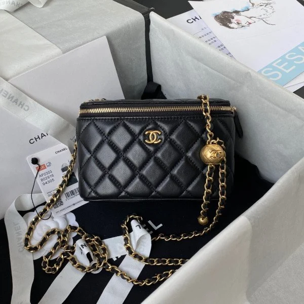 CL Black Vanity Bag