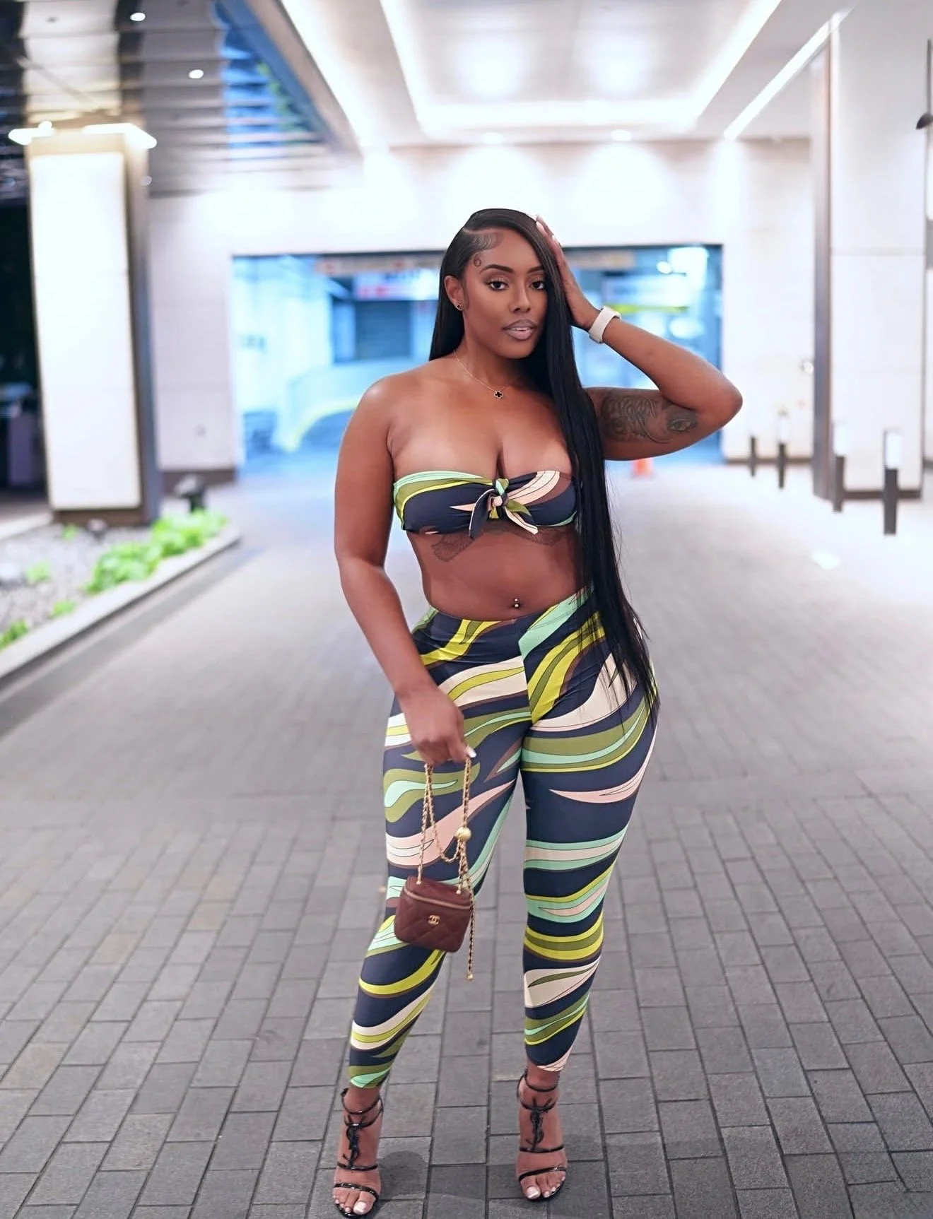 L'olive Pucci Two Piece Set