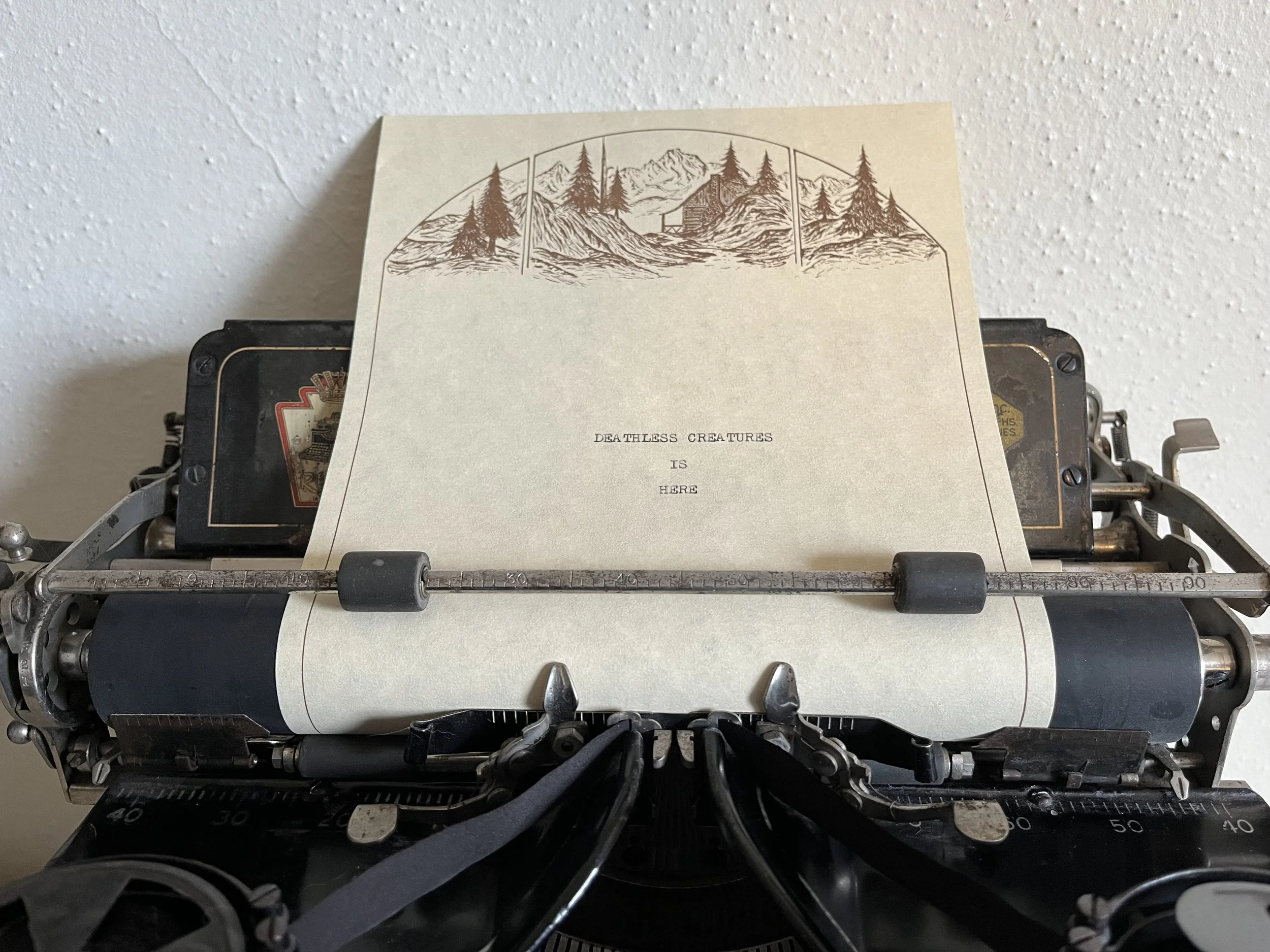 Sneak Peek: Opening paragraph of Deathless Creatures